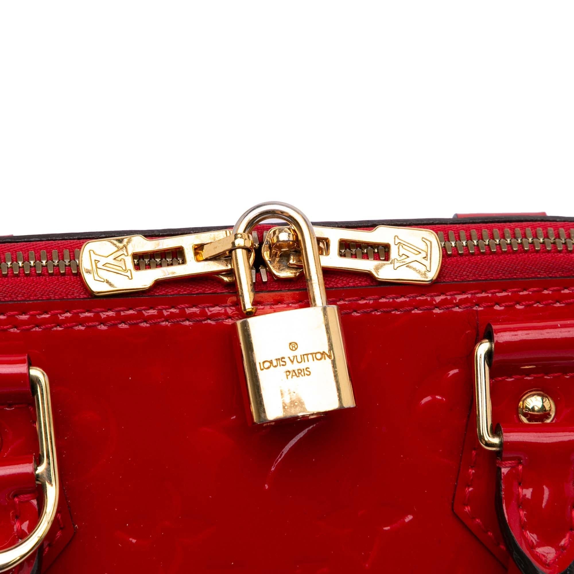 Louis Vuitton Monogram Vernis Alma PM