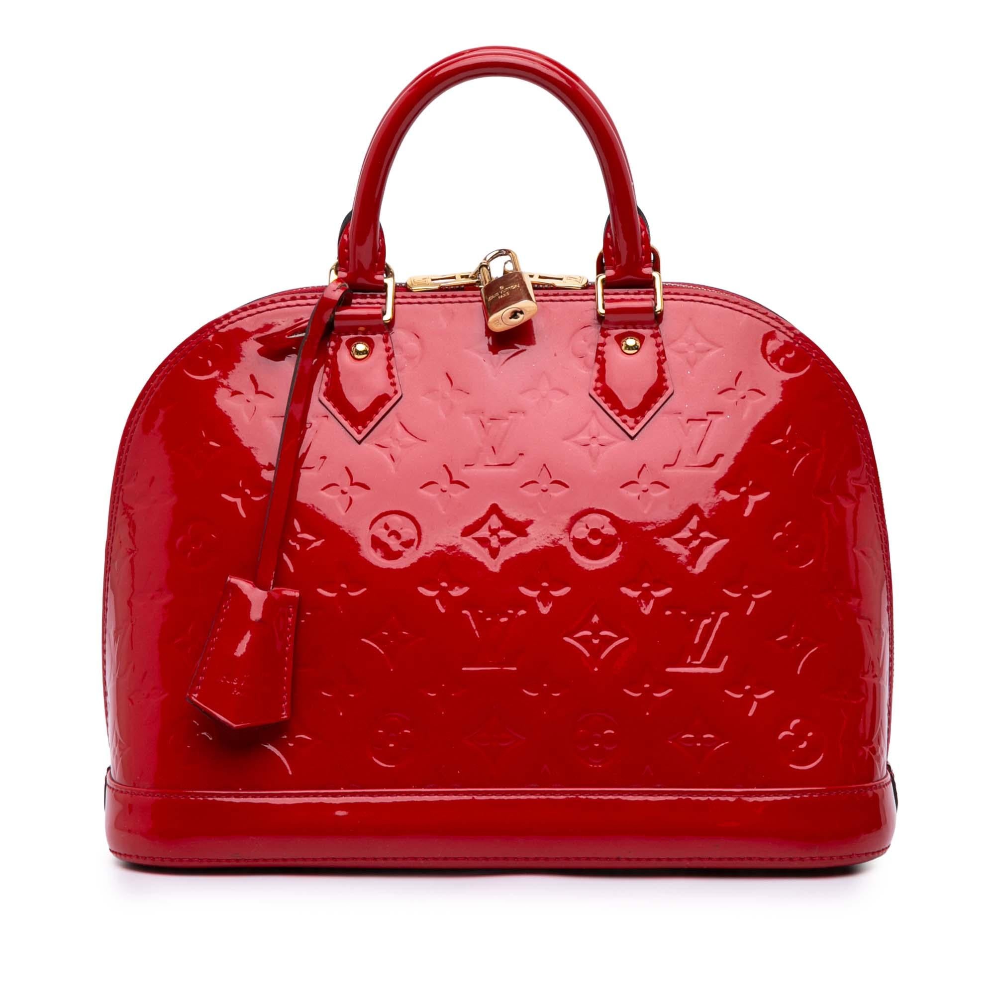 Louis Vuitton Monogram Vernis Alma PM