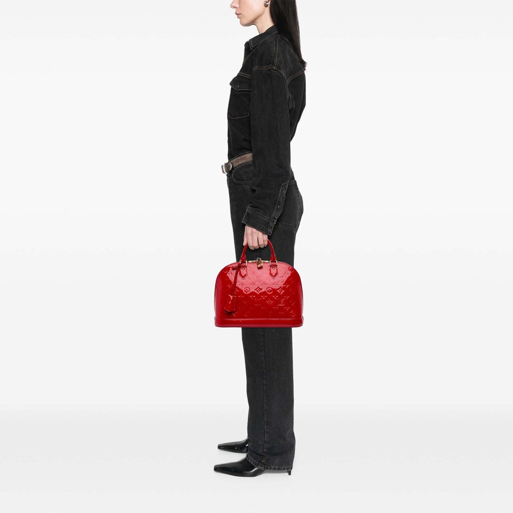 Louis Vuitton Monogram Vernis Alma PM