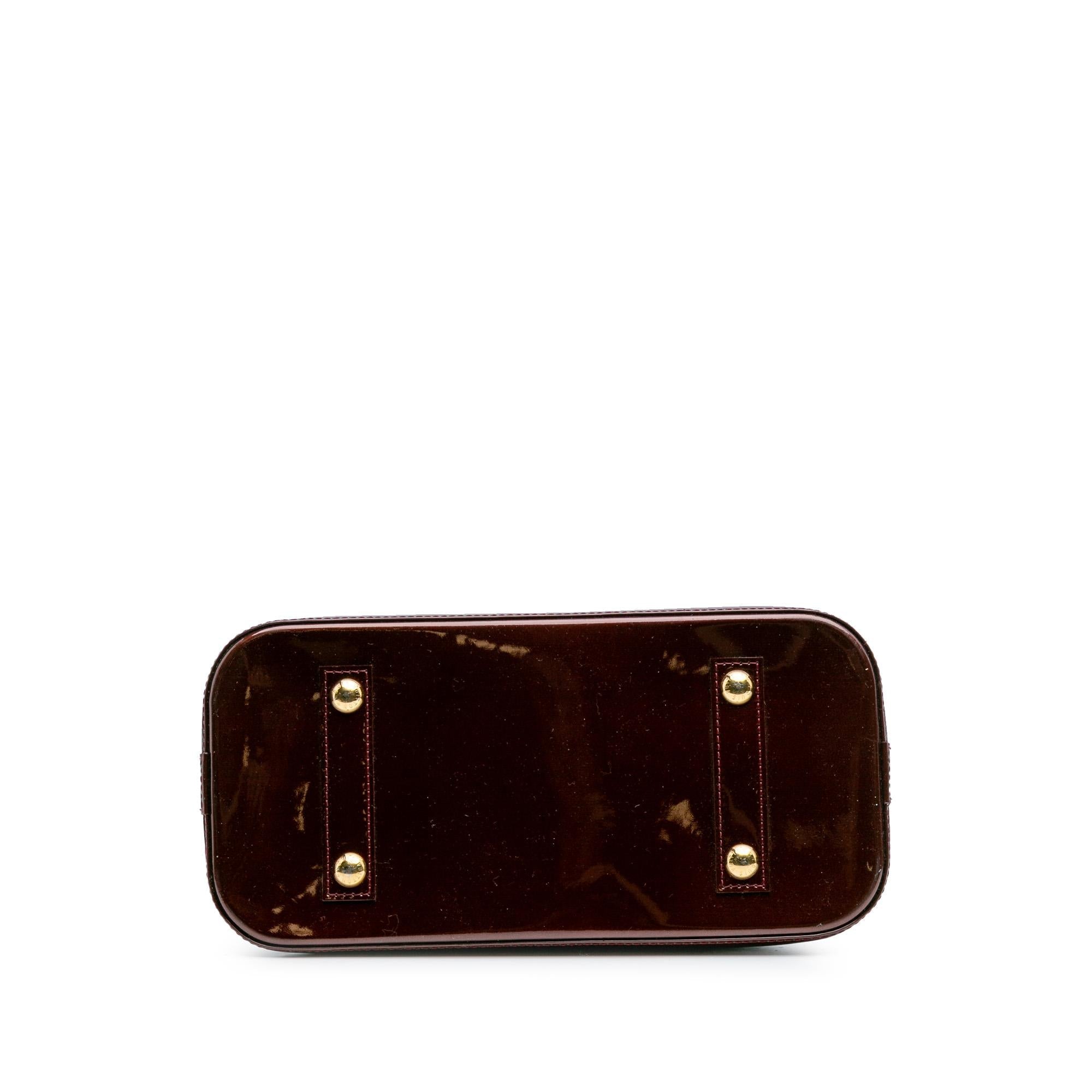 Louis Vuitton Monogram Vernis Alma PM