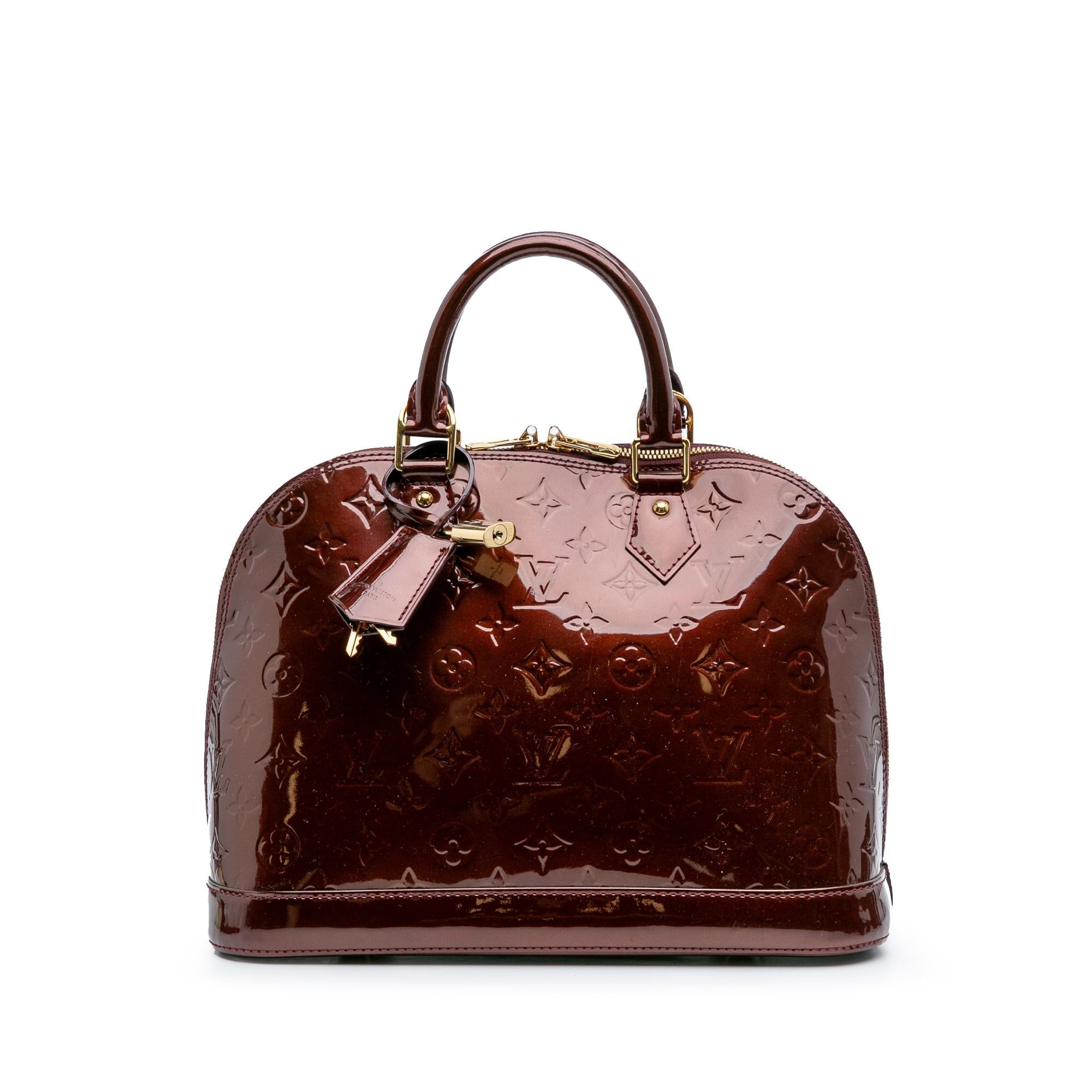 Louis Vuitton Monogram Vernis Alma PM