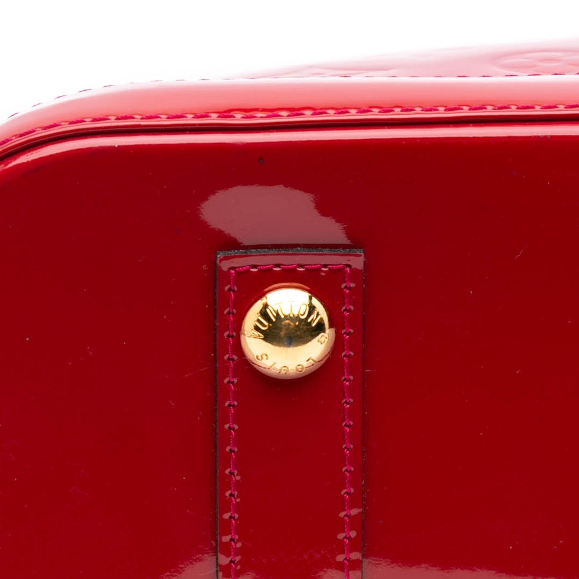 Louis Vuitton Monogram Vernis Alma PM