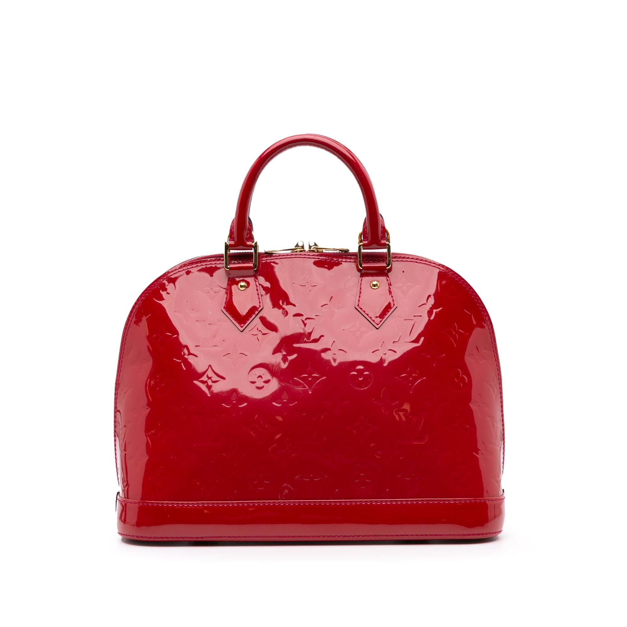 Louis Vuitton Monogram Vernis Alma PM