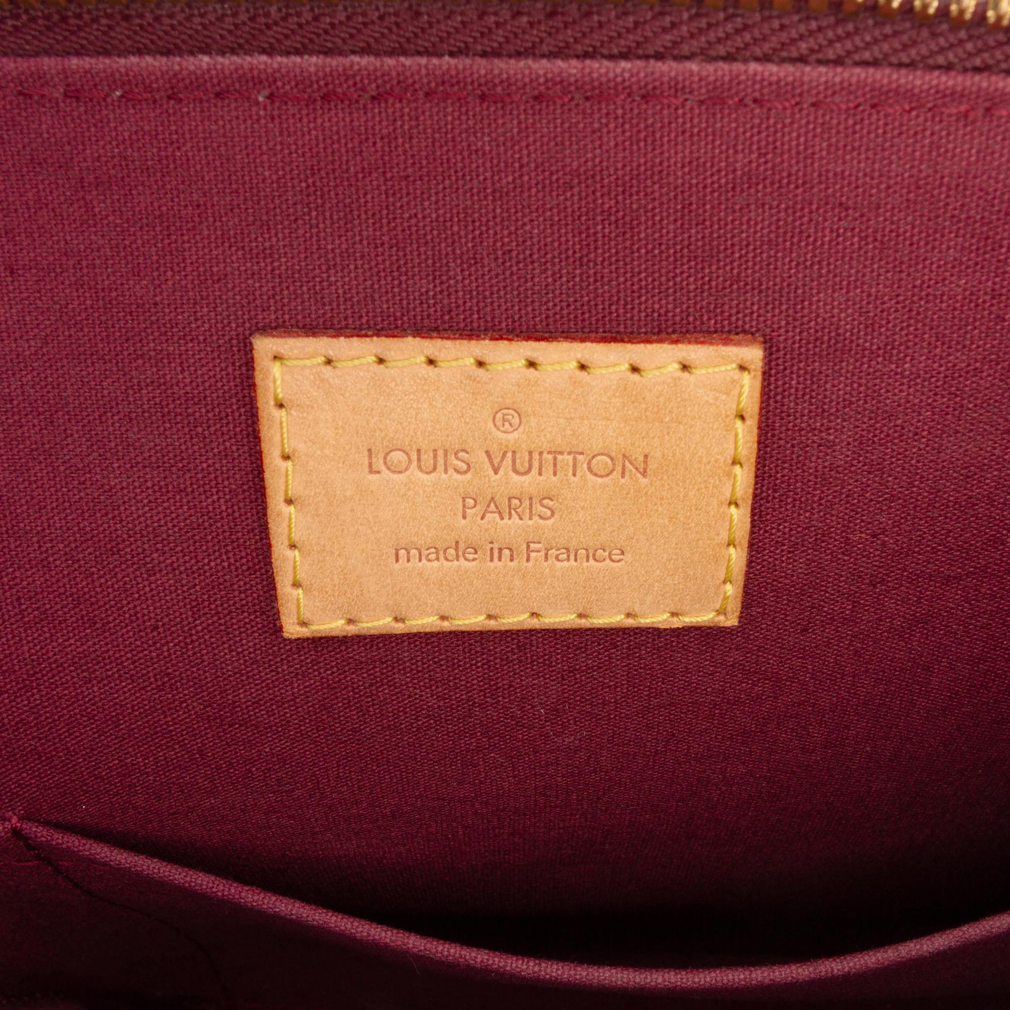 Louis Vuitton Monogram Vernis Alma PM