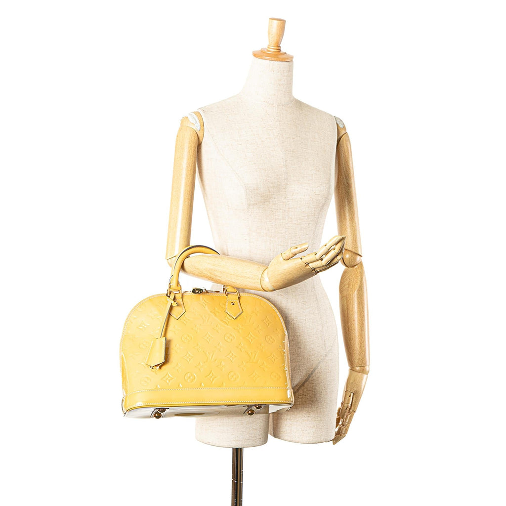 Louis Vuitton Monogram Vernis Alma PM