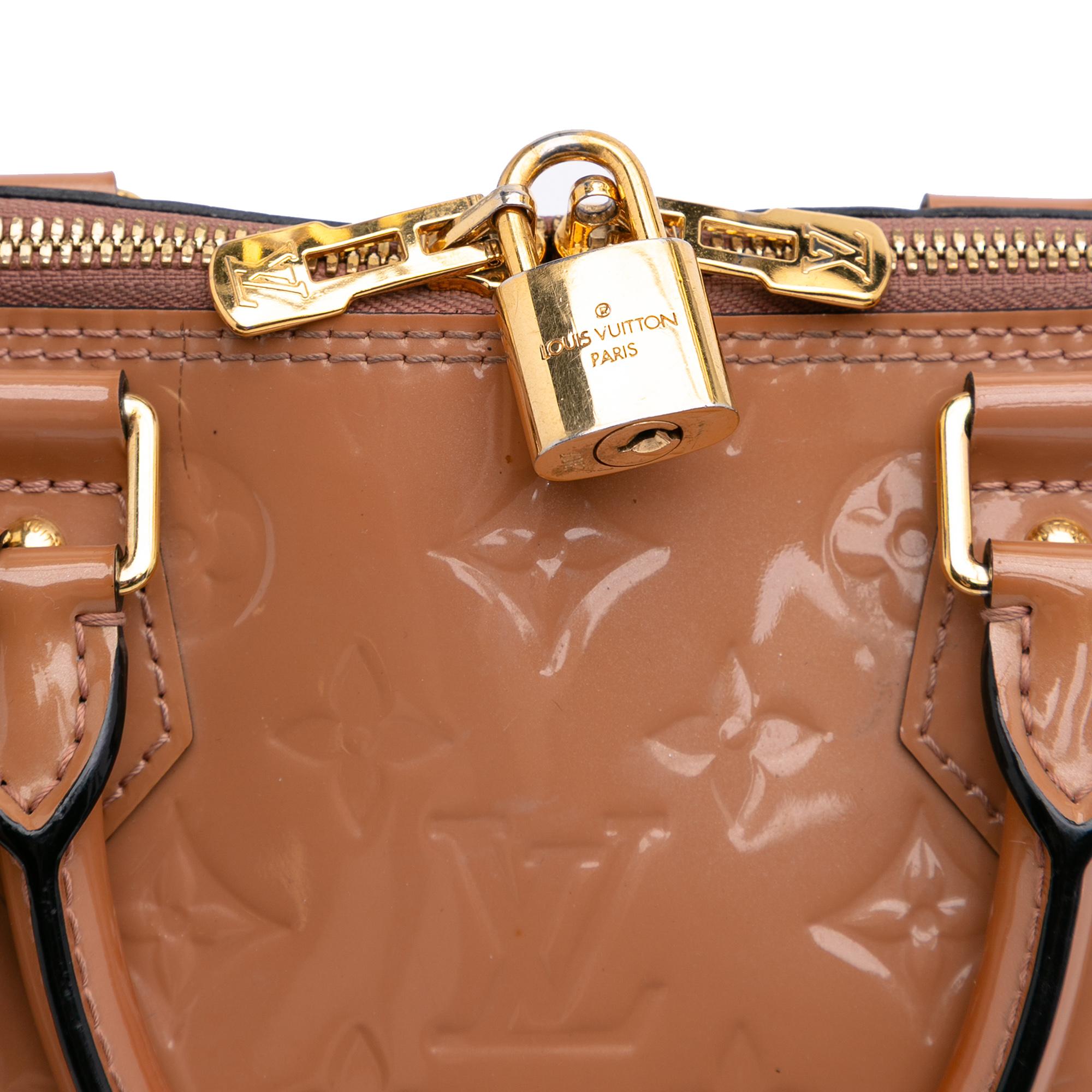 Louis Vuitton Monogram Vernis Alma PM
