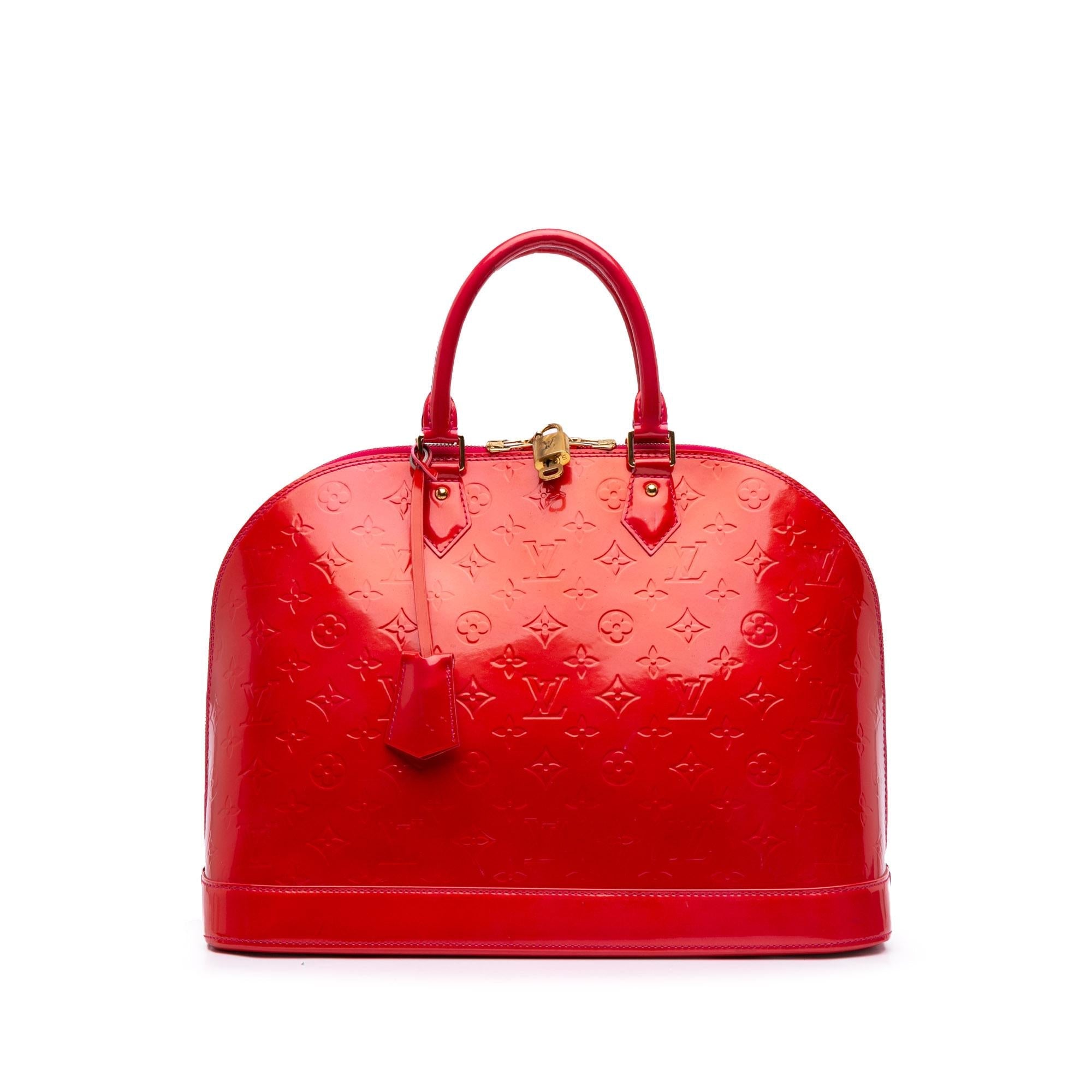 Louis Vuitton Monogram Vernis Alma PM