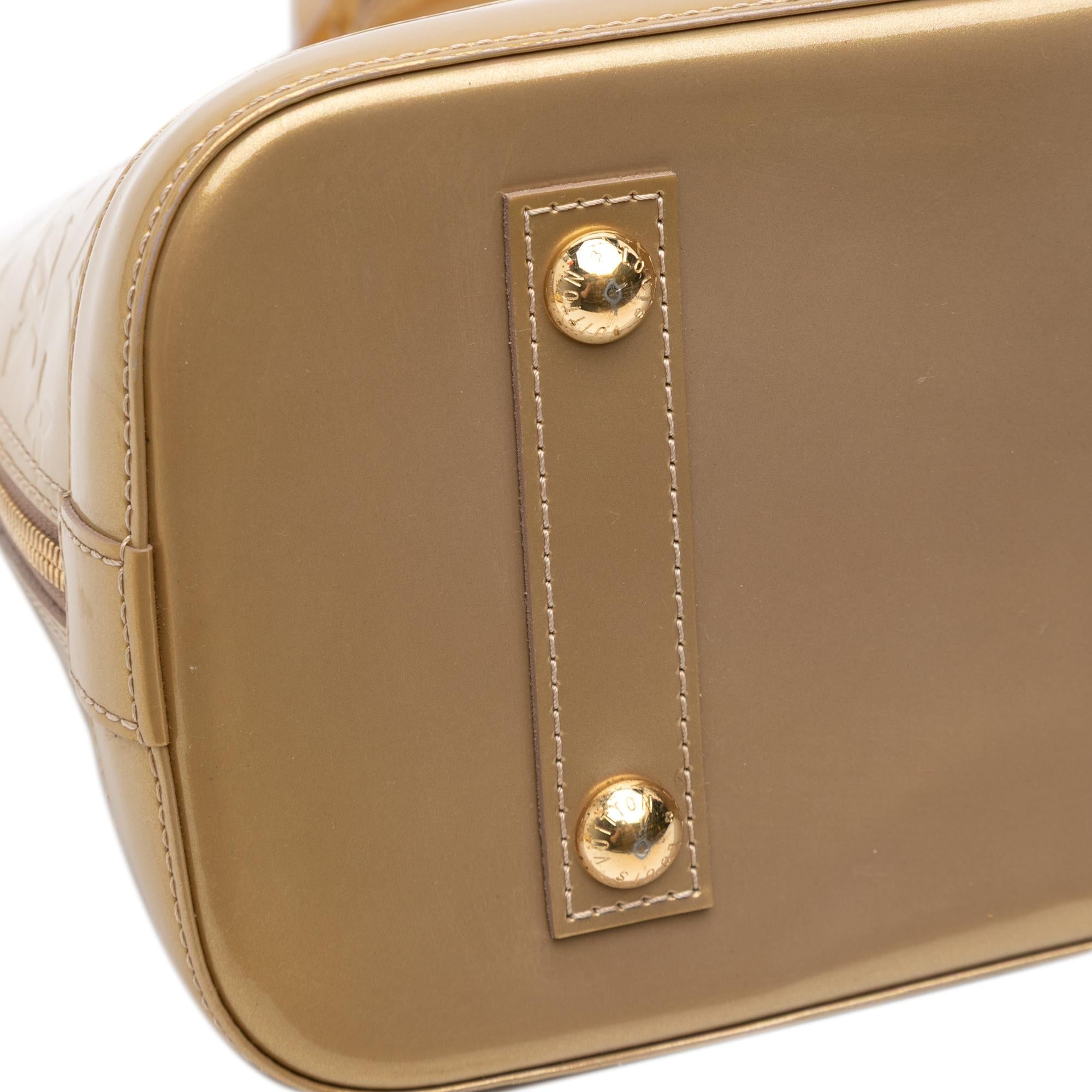 Louis Vuitton Monogram Vernis Alma PM