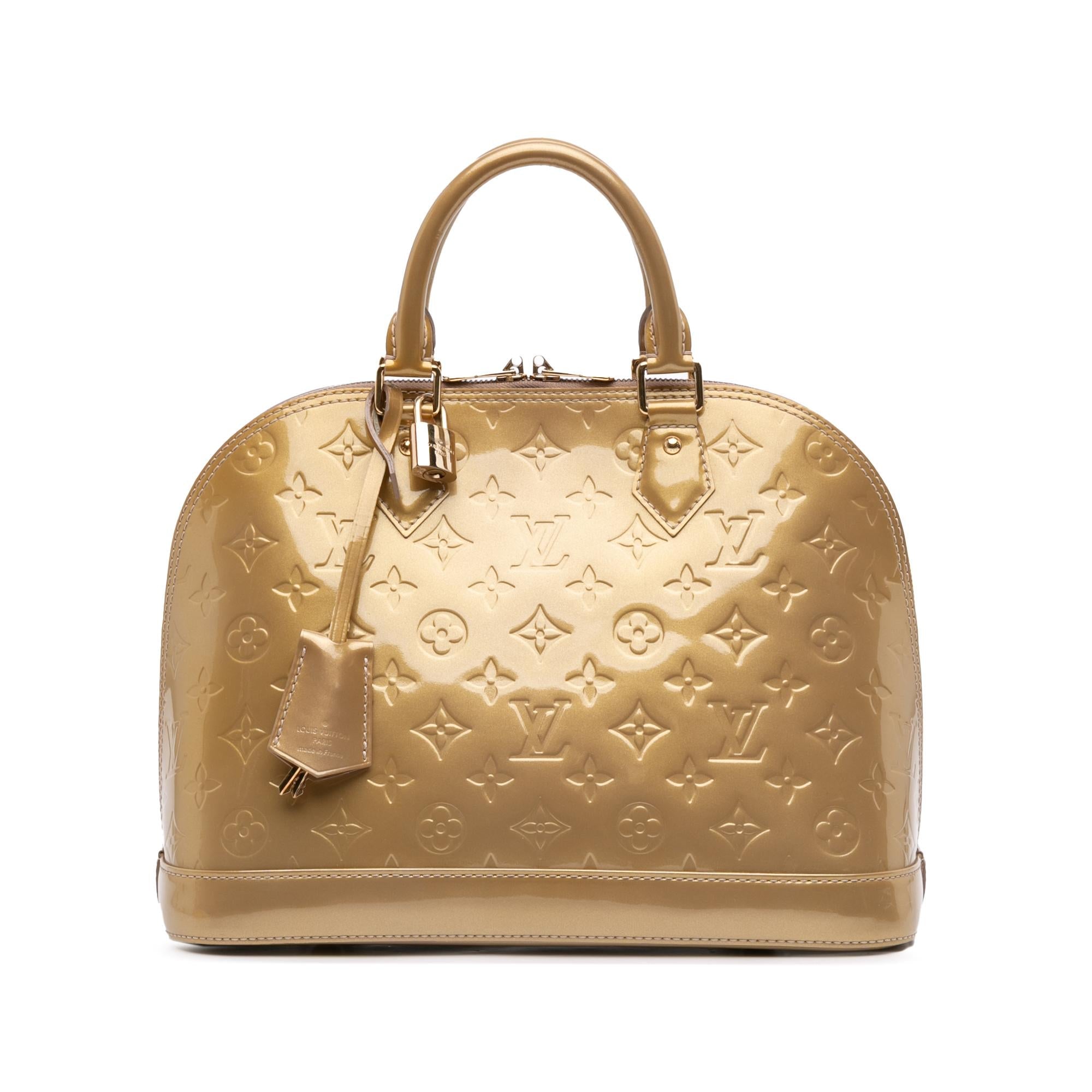 Louis Vuitton Monogram Vernis Alma PM