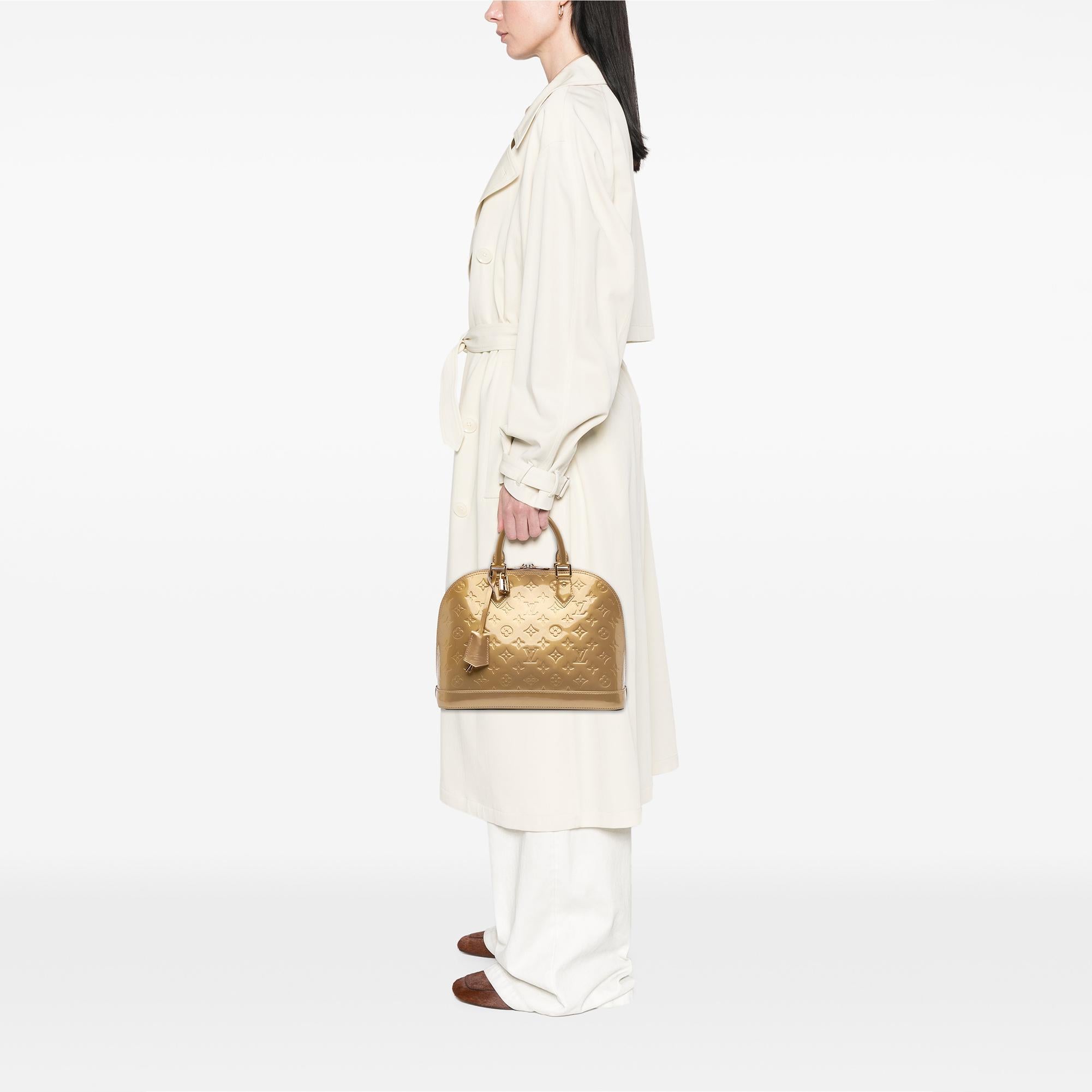 Louis Vuitton Monogram Vernis Alma PM
