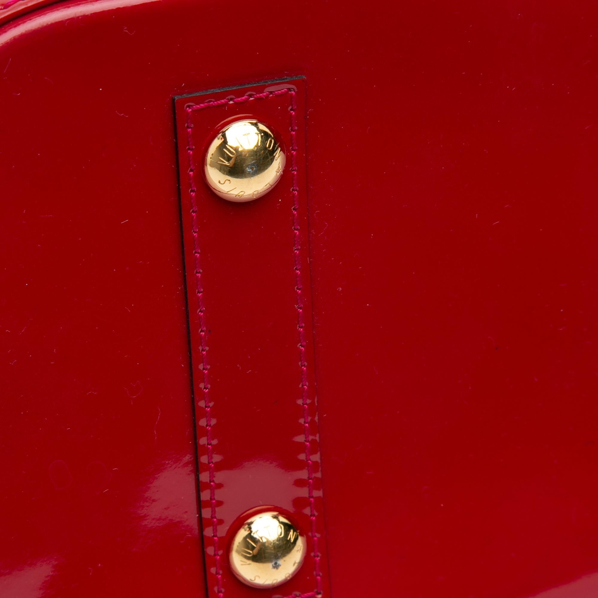 Louis Vuitton Monogram Vernis Alma PM