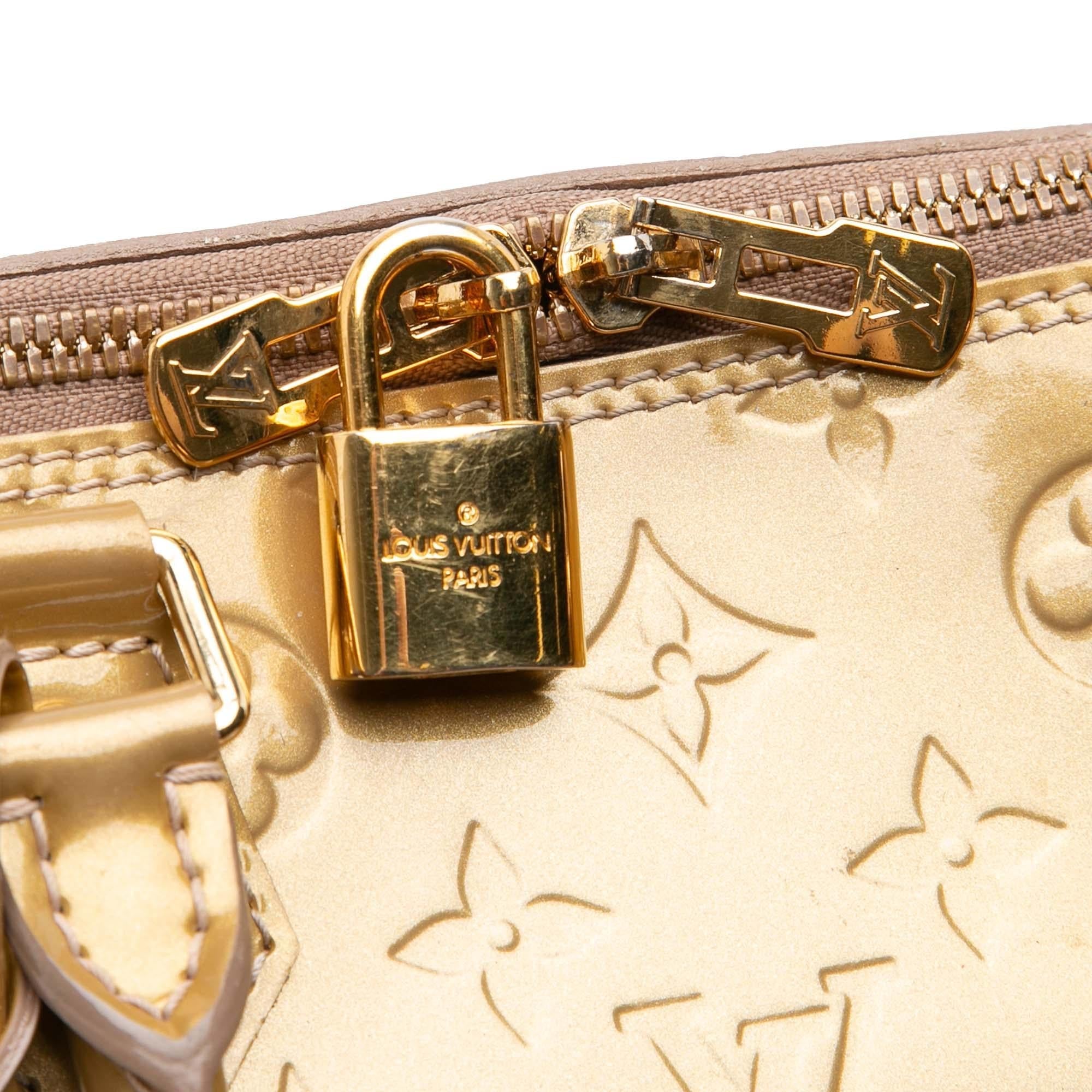 Louis Vuitton Monogram Vernis Alma PM