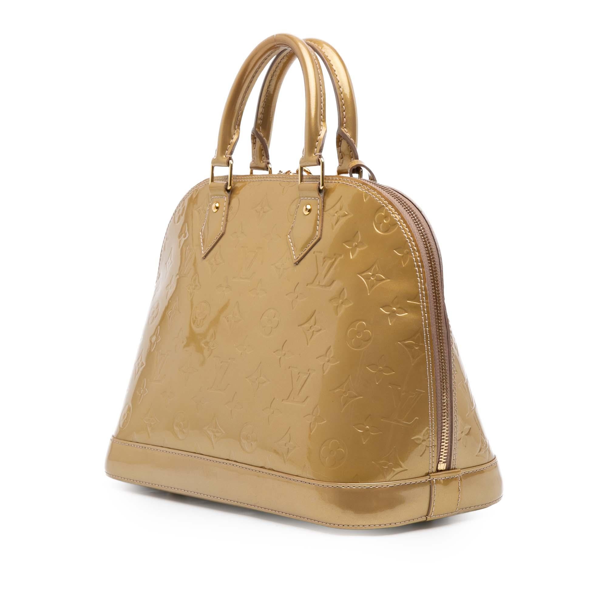 Louis Vuitton Monogram Vernis Alma PM