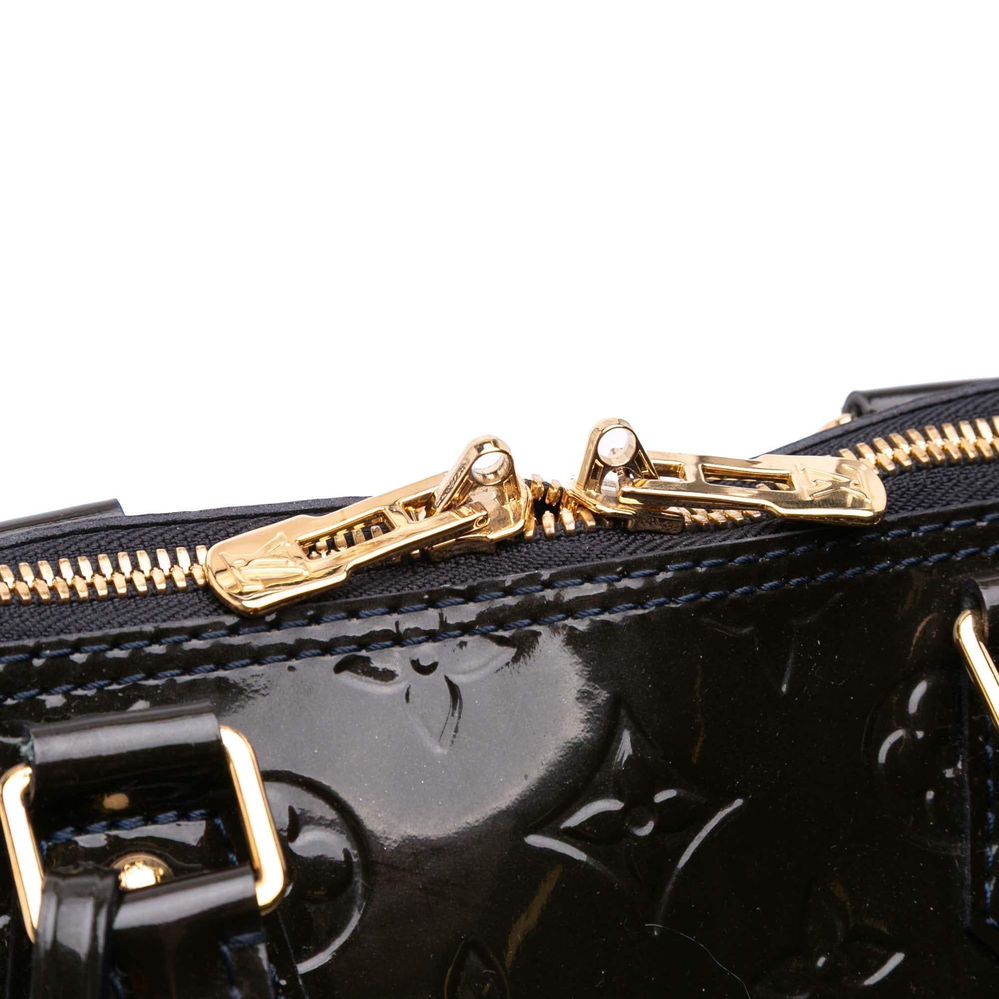 Louis Vuitton Monogram Vernis Alma PM