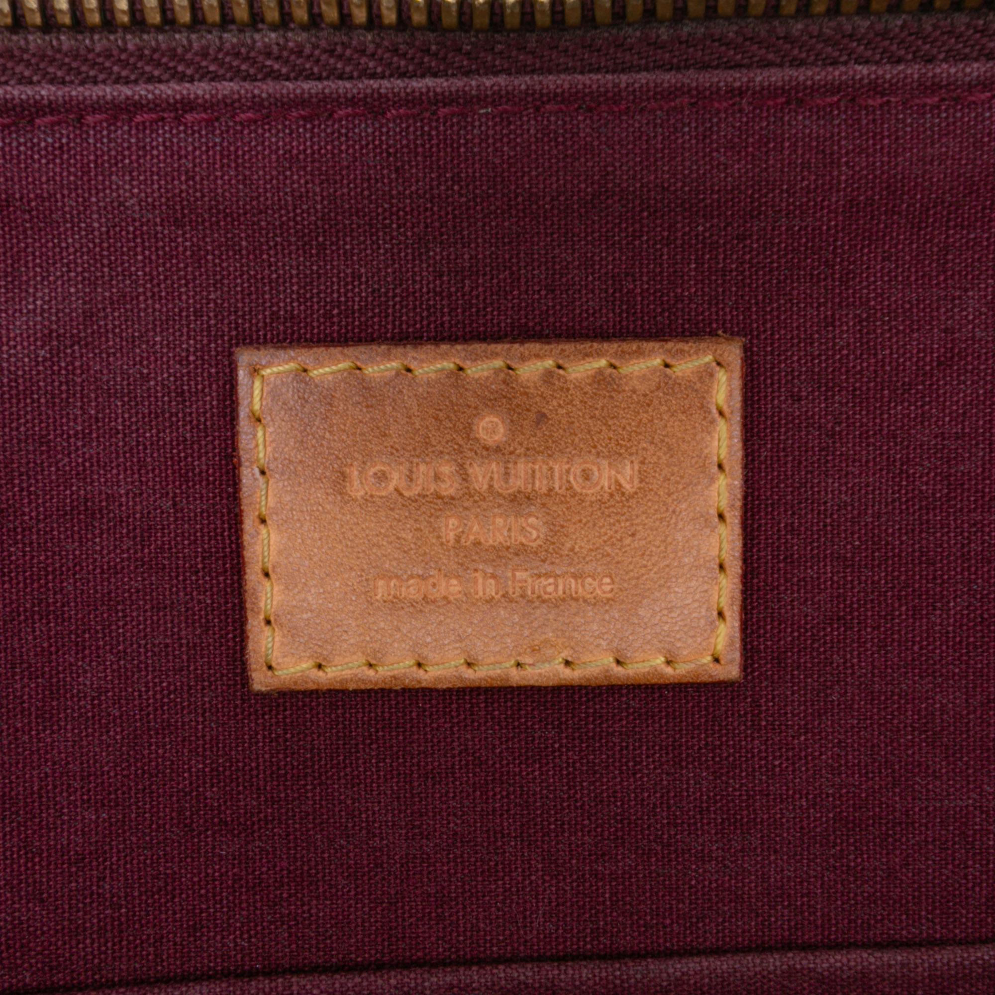 Louis Vuitton Monogram Vernis Alma PM