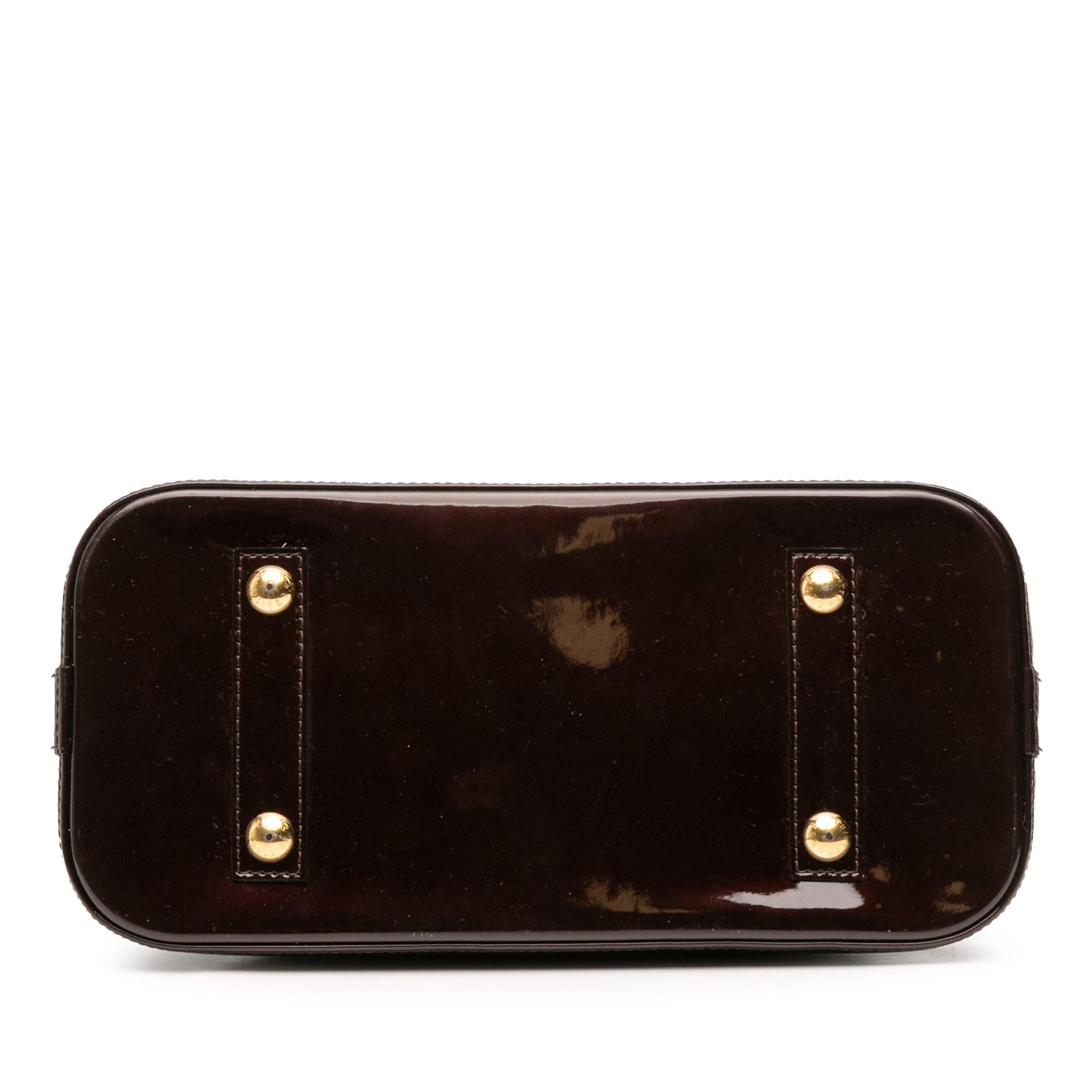 Louis Vuitton Monogram Vernis Alma PM