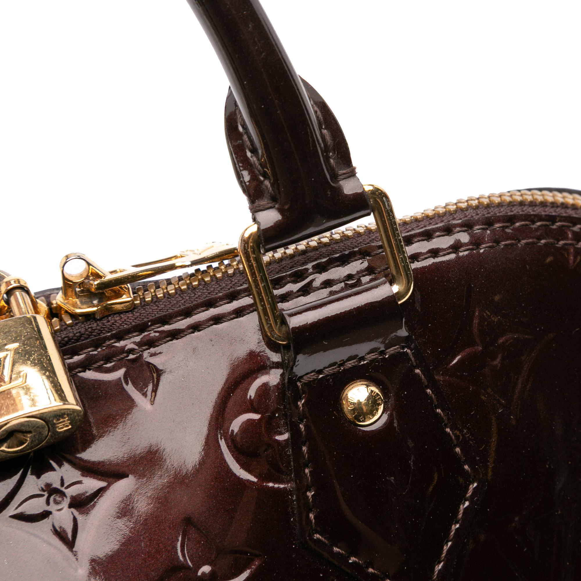 Louis Vuitton Monogram Vernis Alma PM
