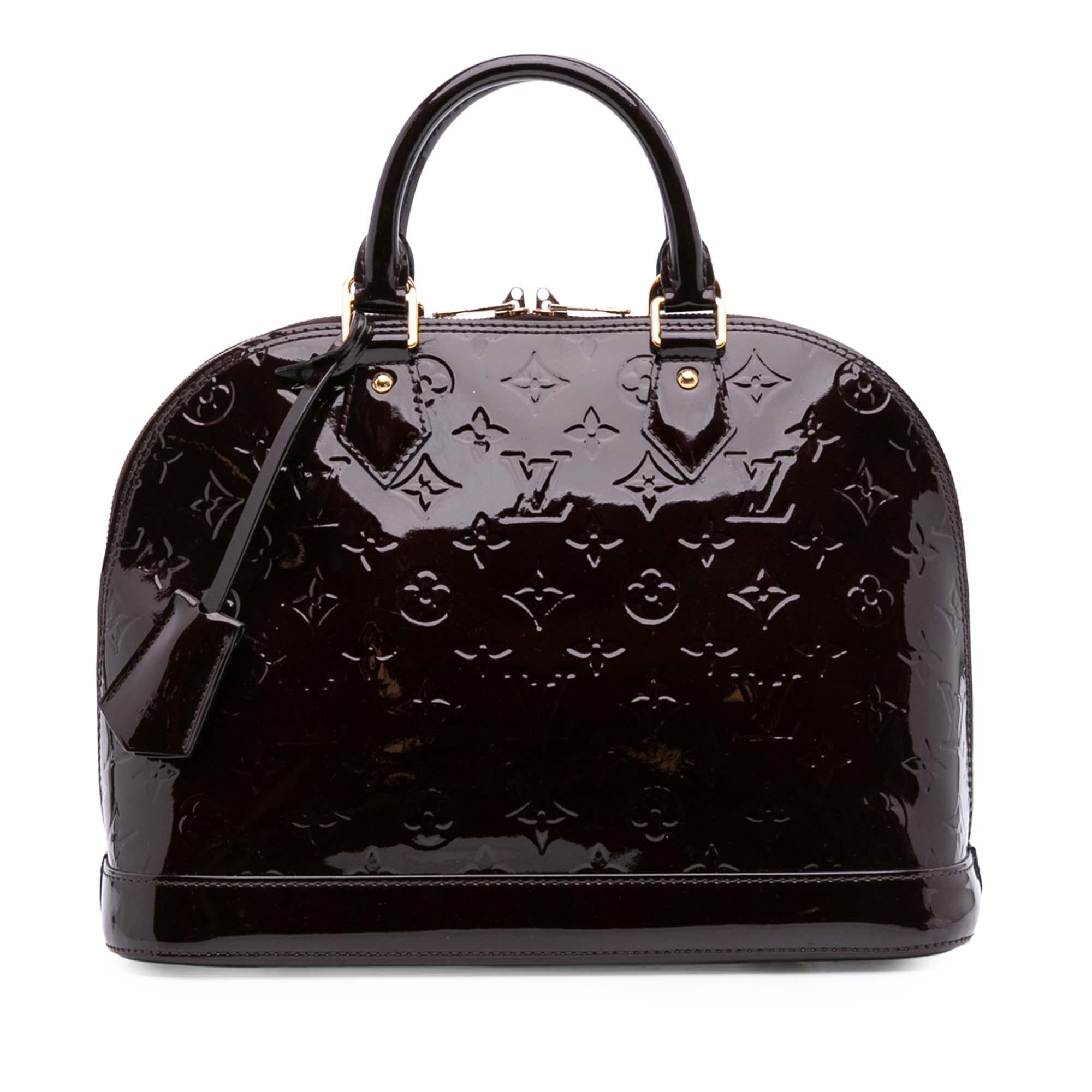 Louis Vuitton Monogram Vernis Alma PM