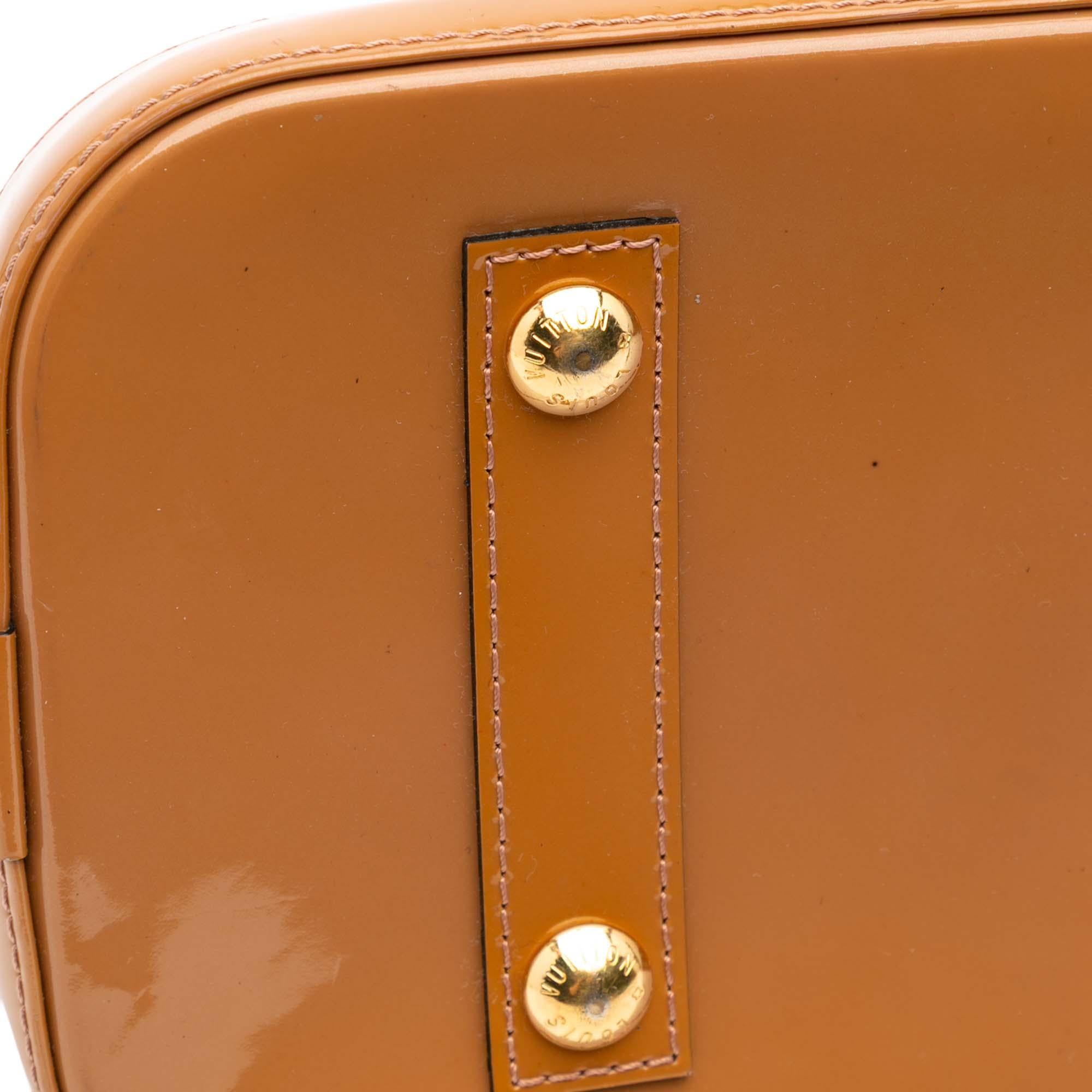 Louis Vuitton Monogram Vernis Alma PM