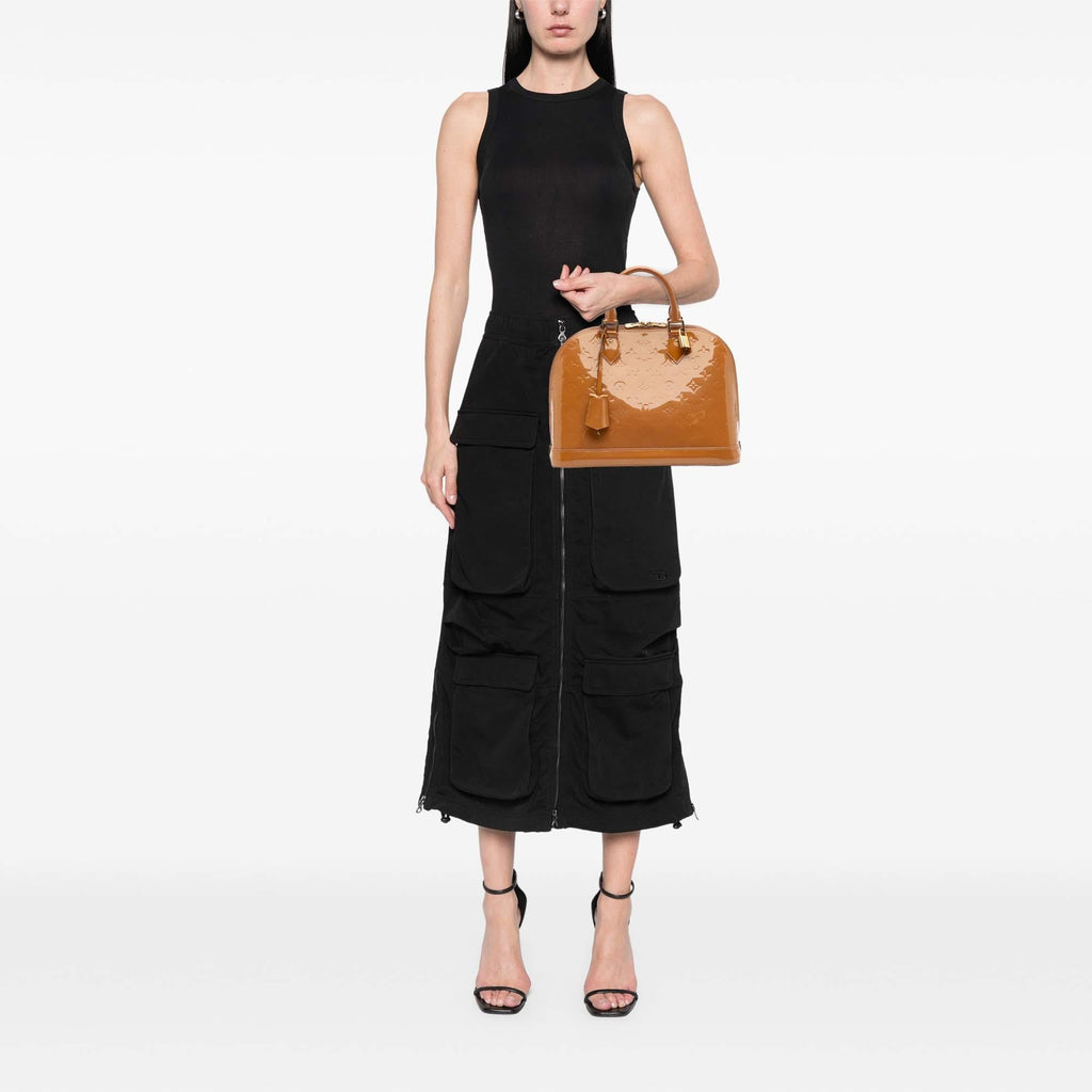 Louis Vuitton Monogram Vernis Alma PM