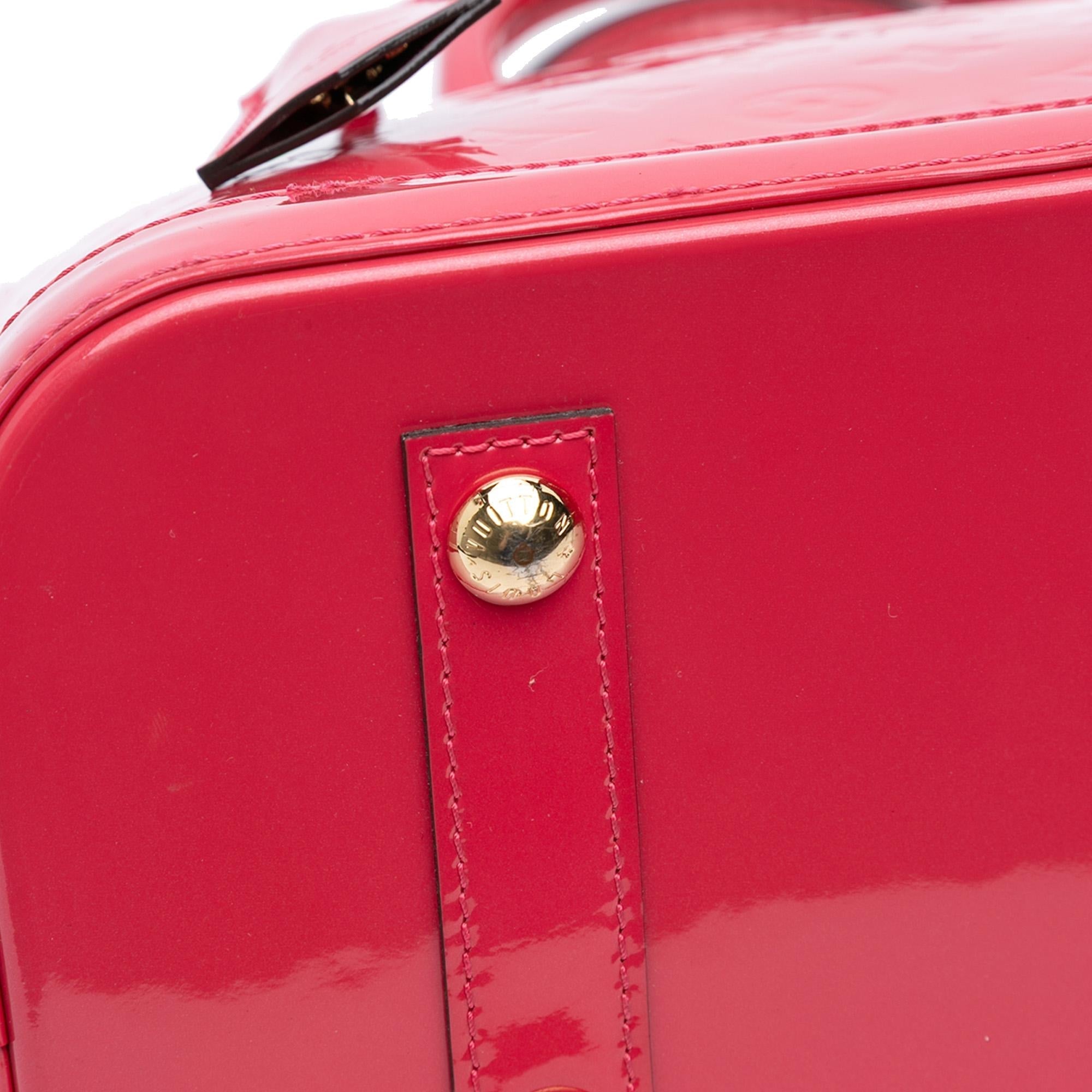 Louis Vuitton Monogram Vernis Alma PM