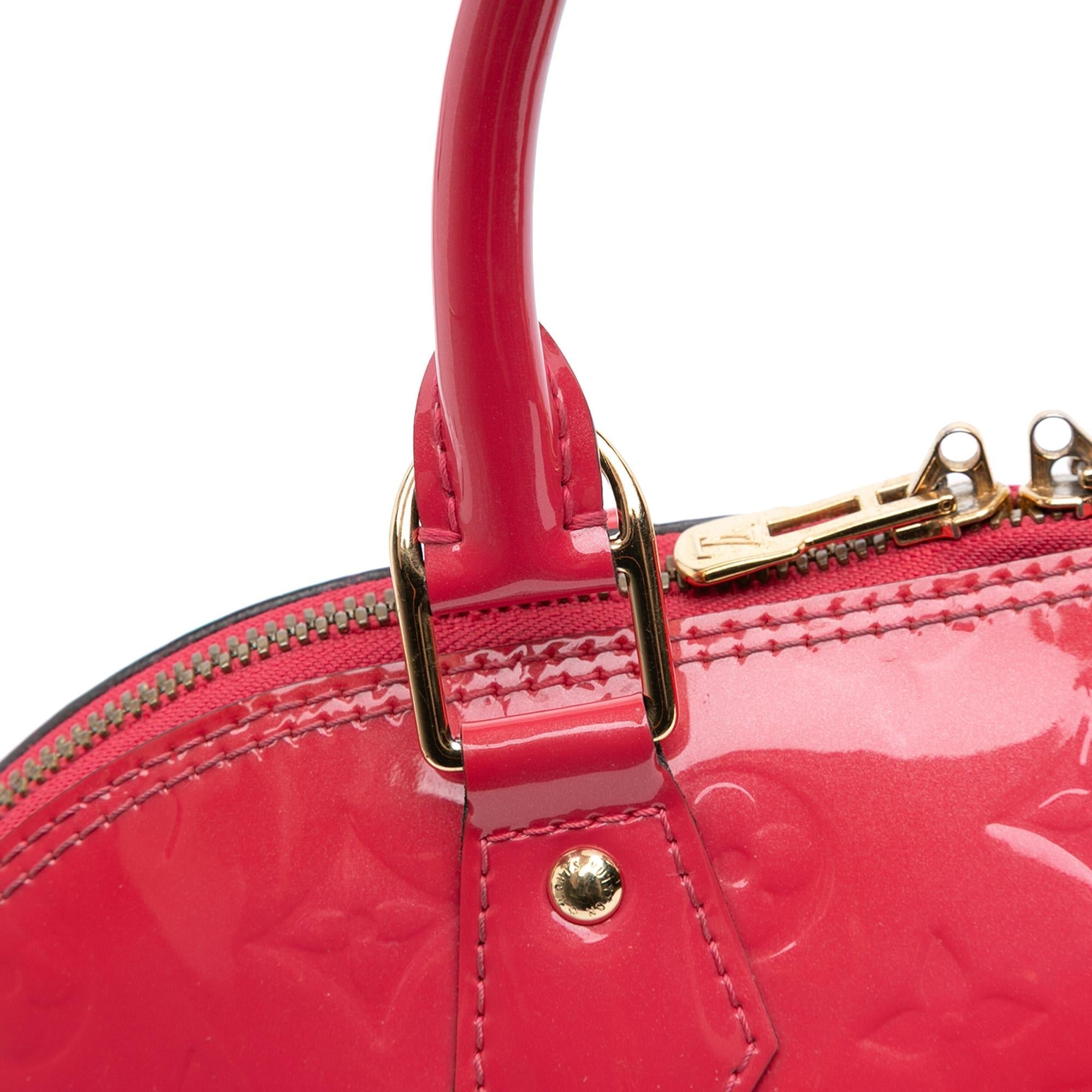 Louis Vuitton Monogram Vernis Alma PM