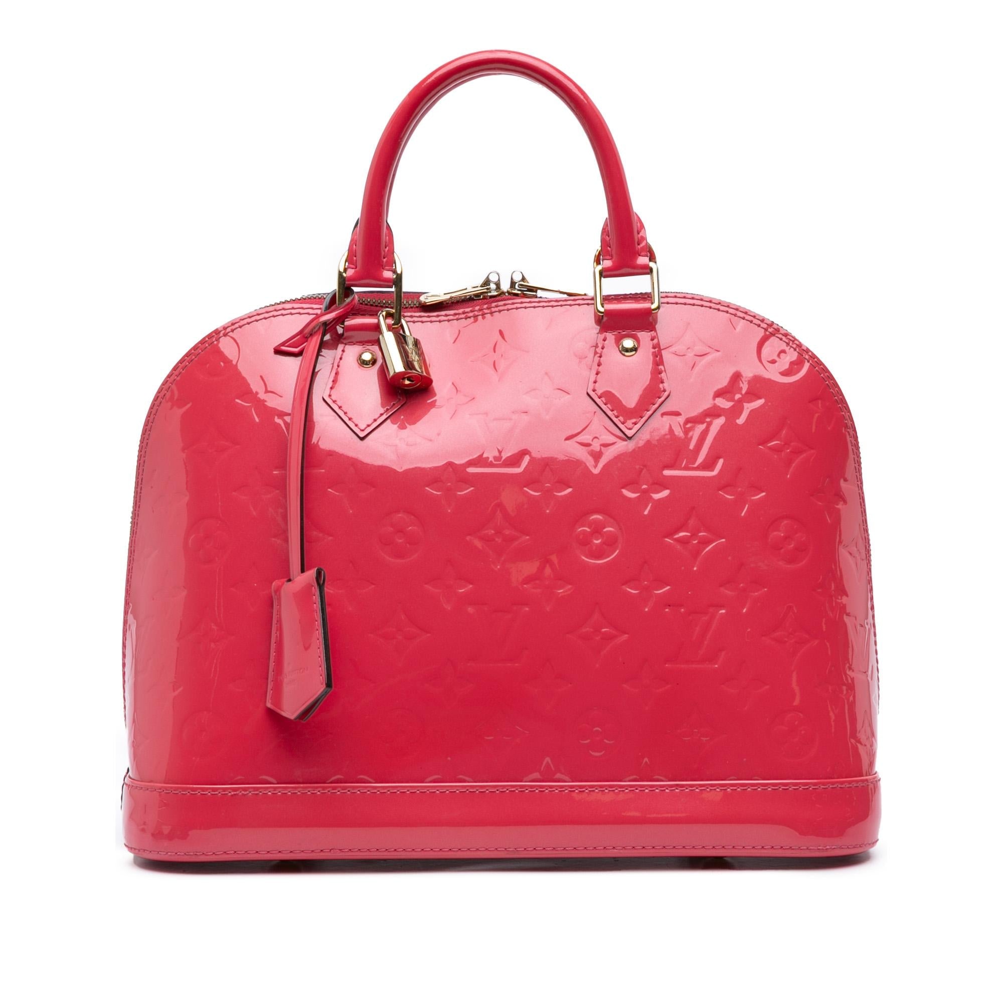 Louis Vuitton Monogram Vernis Alma PM