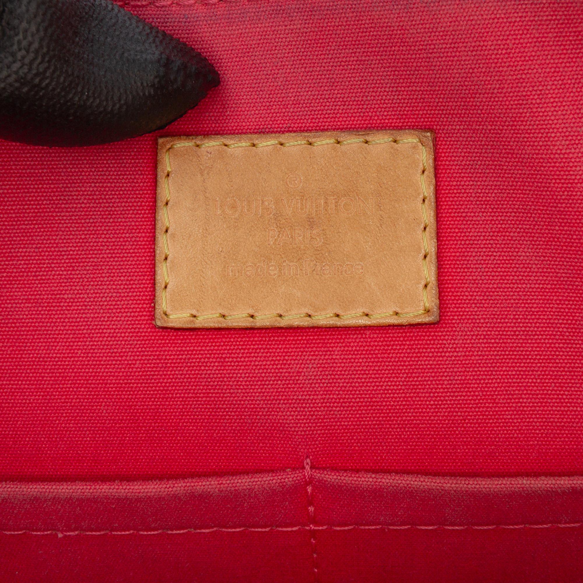 Louis Vuitton Monogram Vernis Alma PM