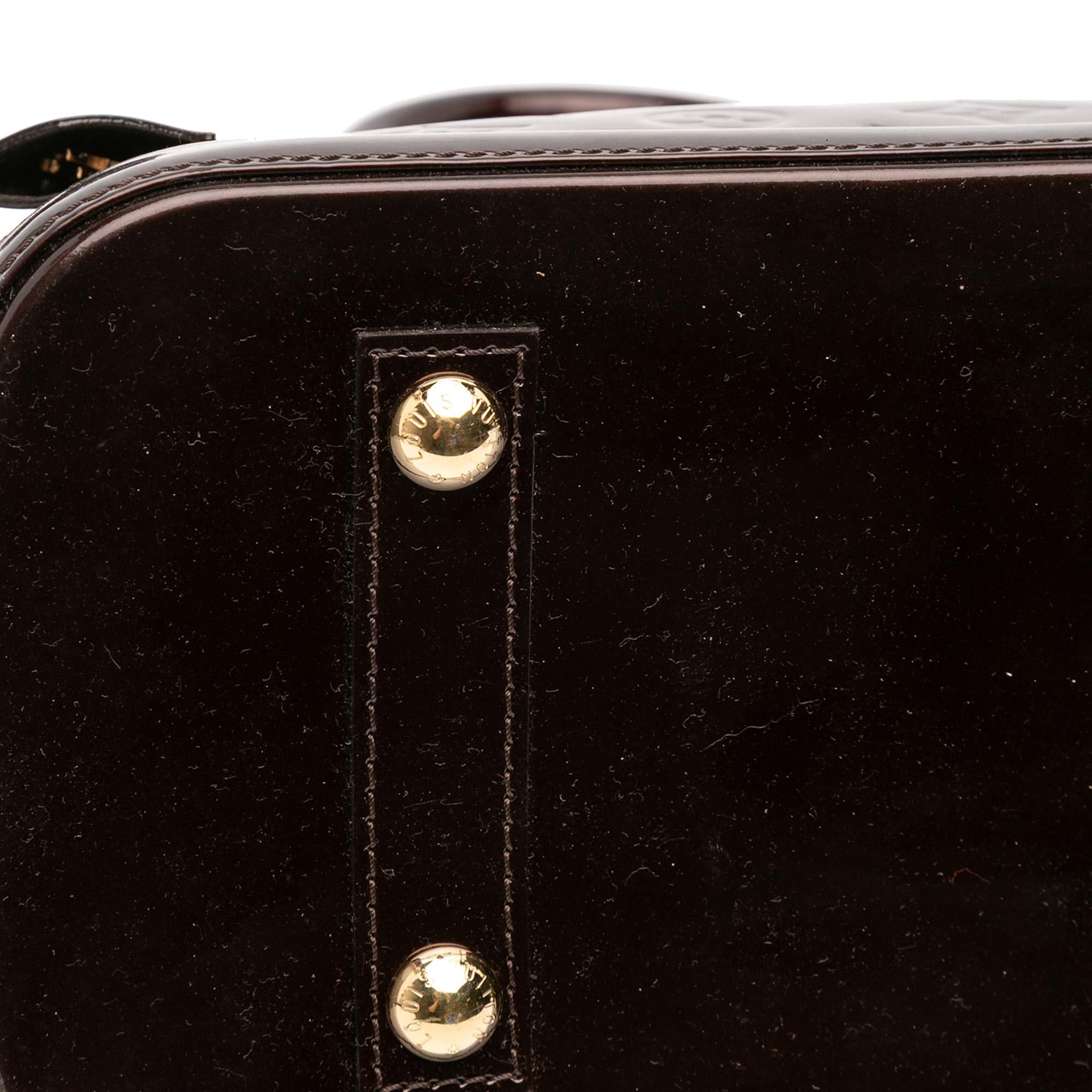 Louis Vuitton Monogram Vernis Alma PM