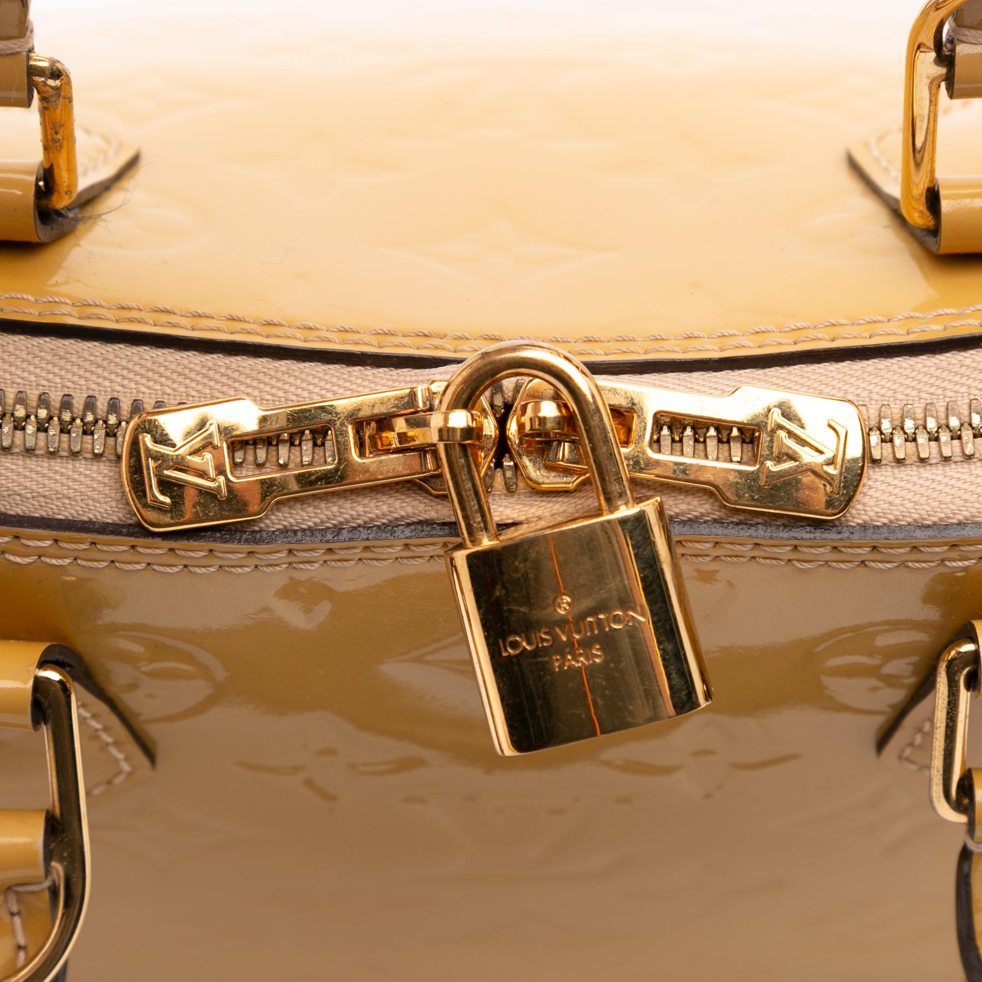 Louis Vuitton Monogram Vernis Alma PM