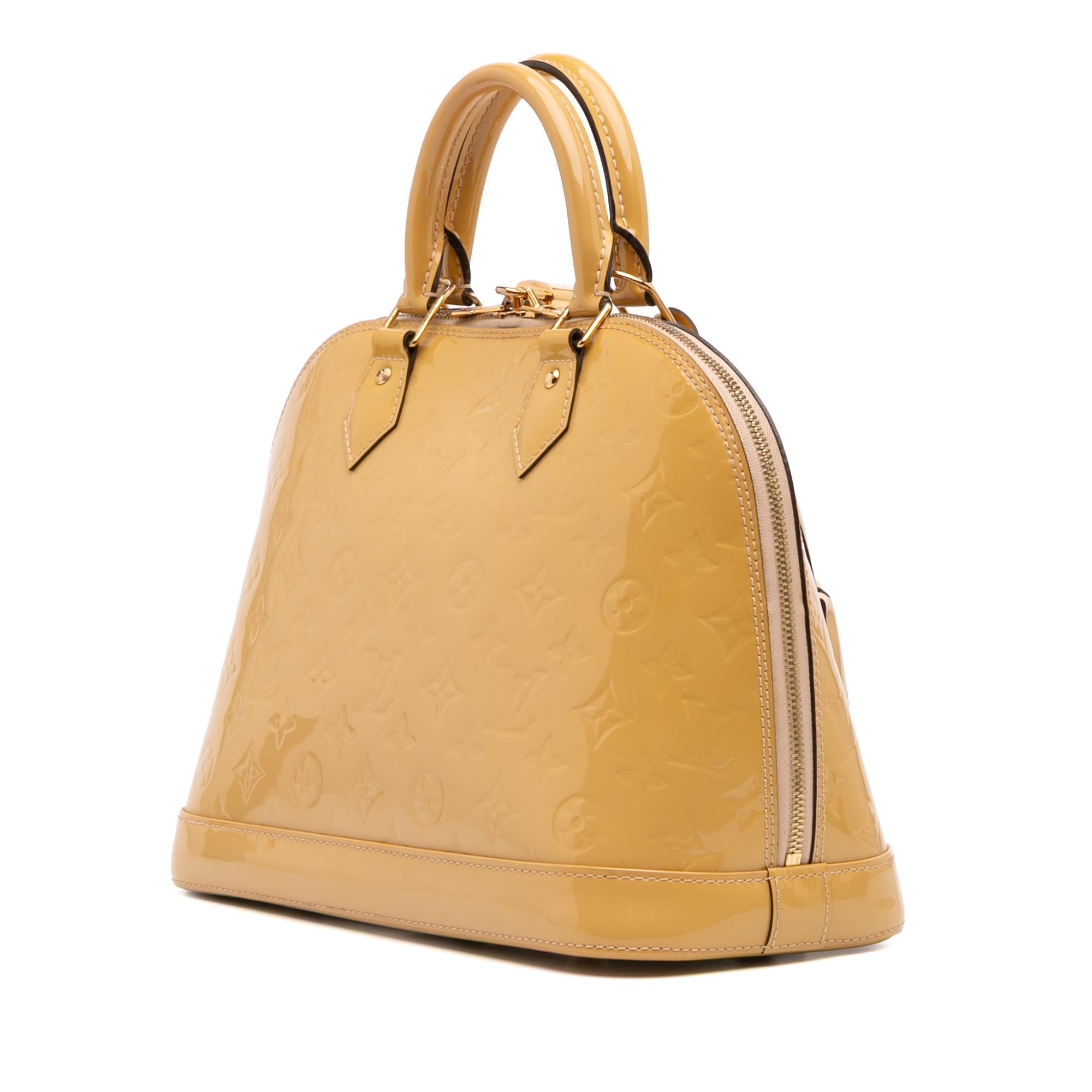 Louis Vuitton Monogram Vernis Alma PM