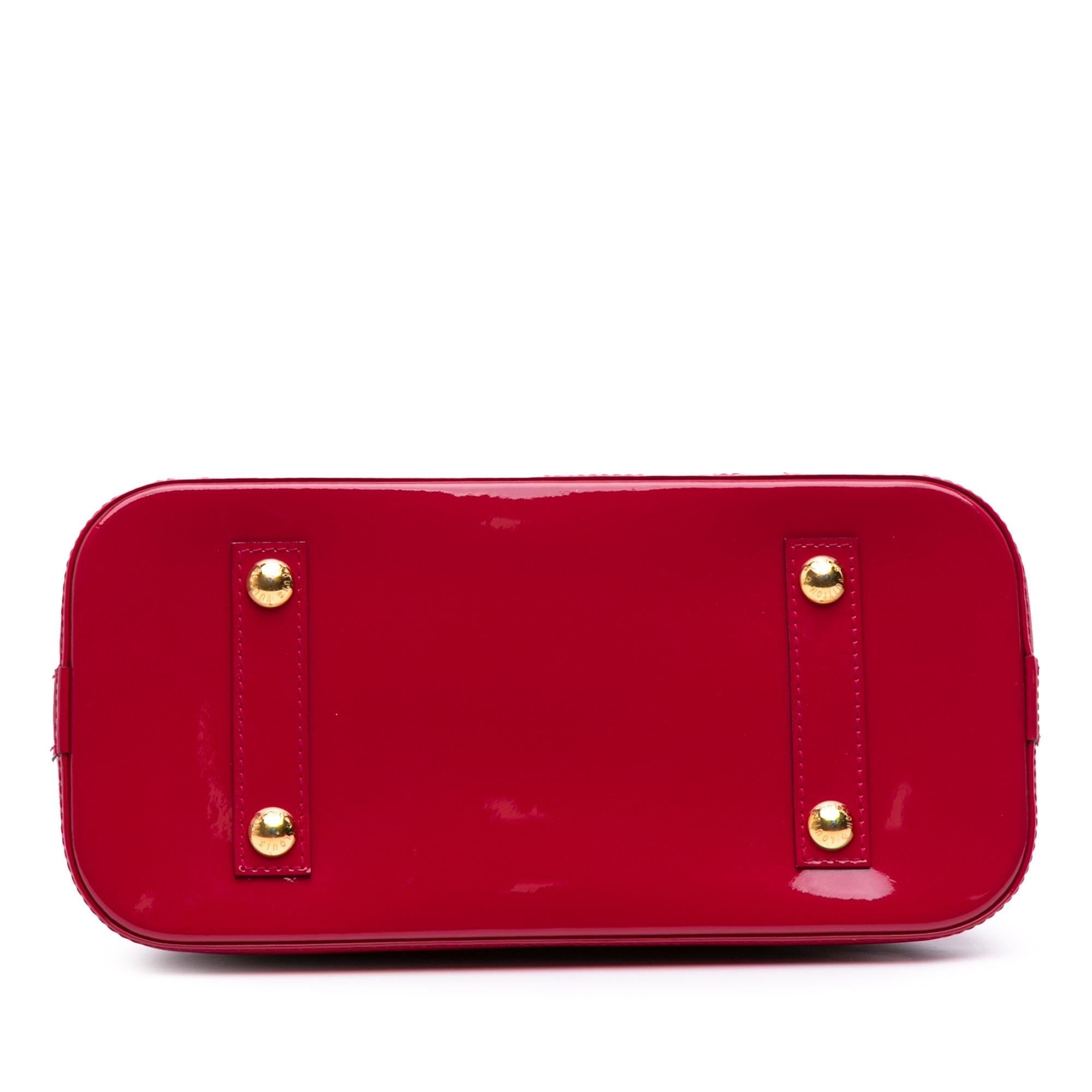 Louis Vuitton Monogram Vernis Alma PM