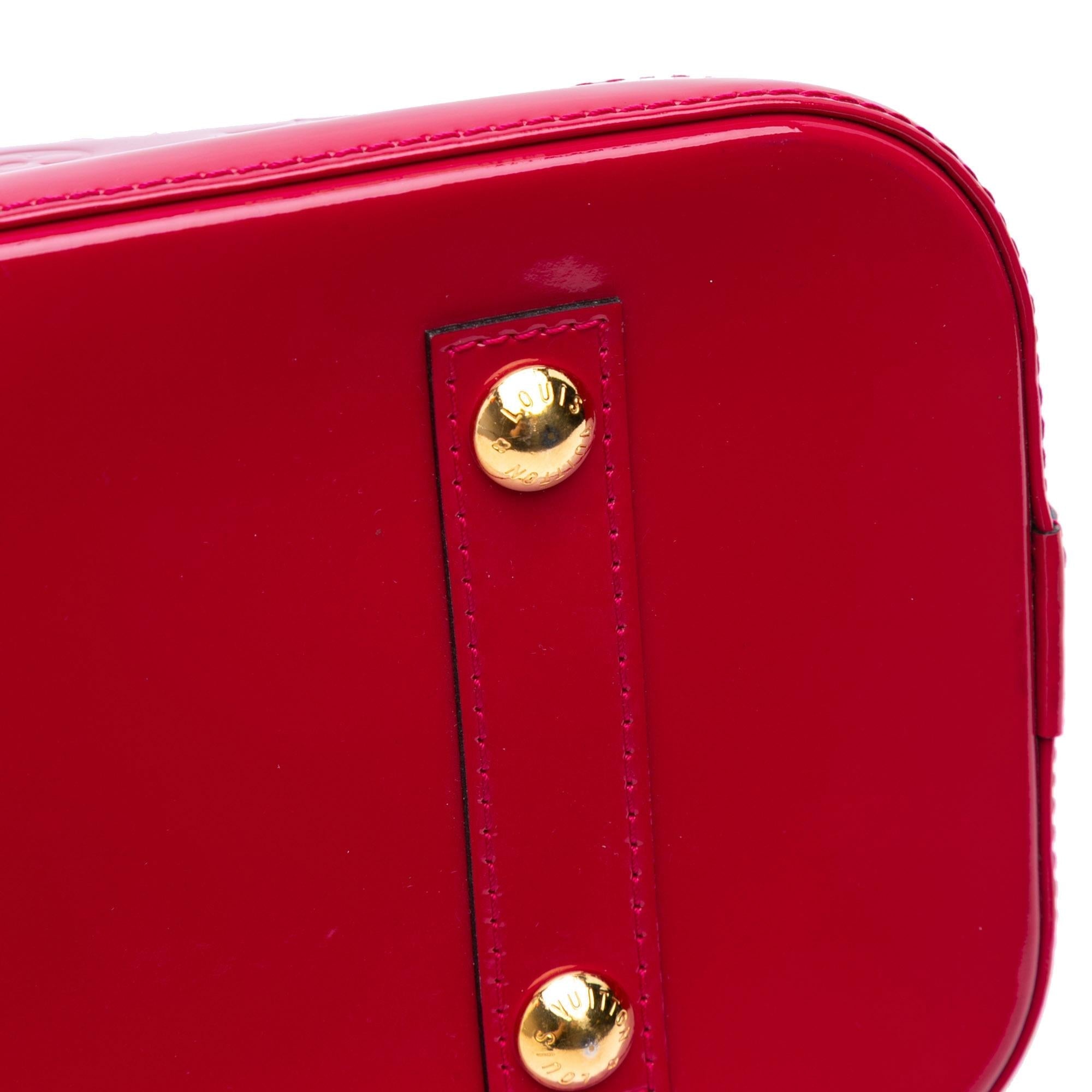 Louis Vuitton Monogram Vernis Alma PM
