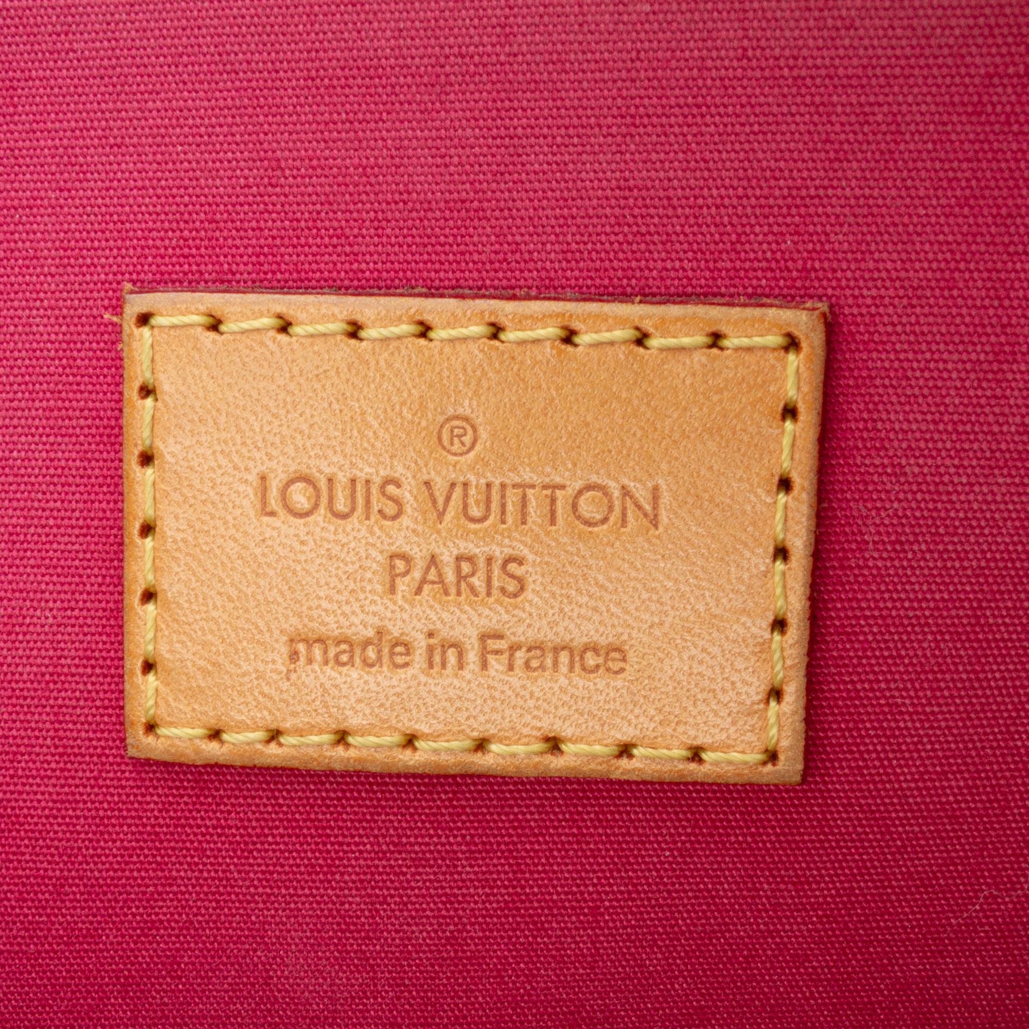 Louis Vuitton Monogram Vernis Alma PM