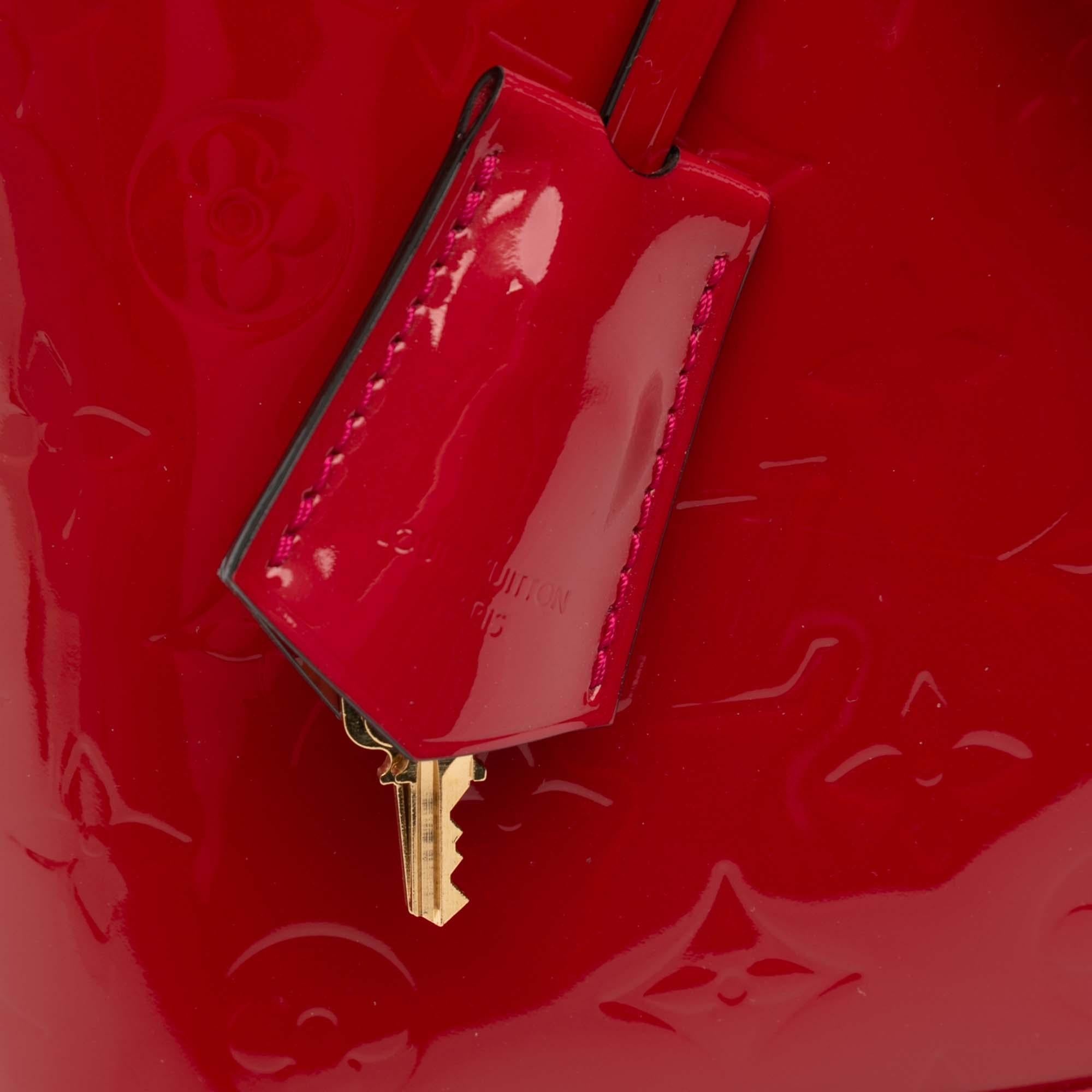 Louis Vuitton Monogram Vernis Alma PM