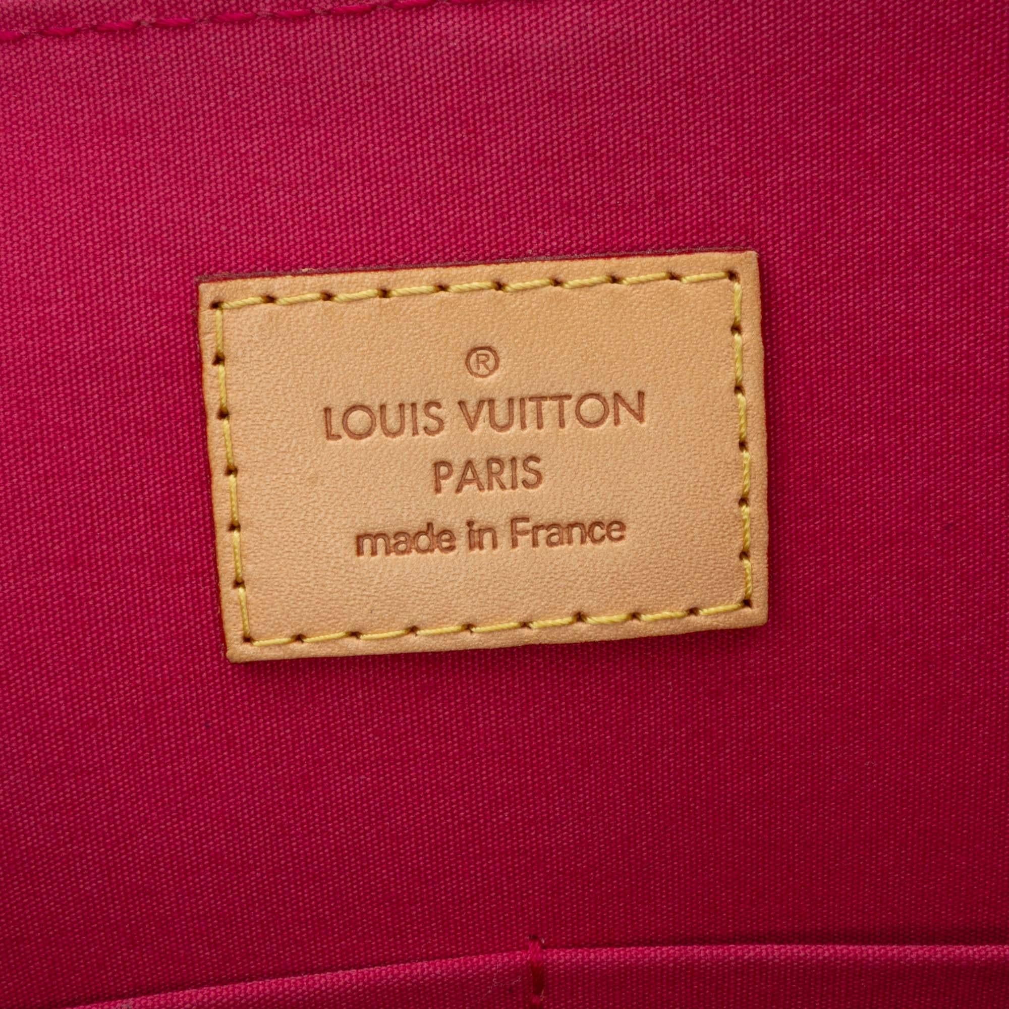 Louis Vuitton Monogram Vernis Alma PM