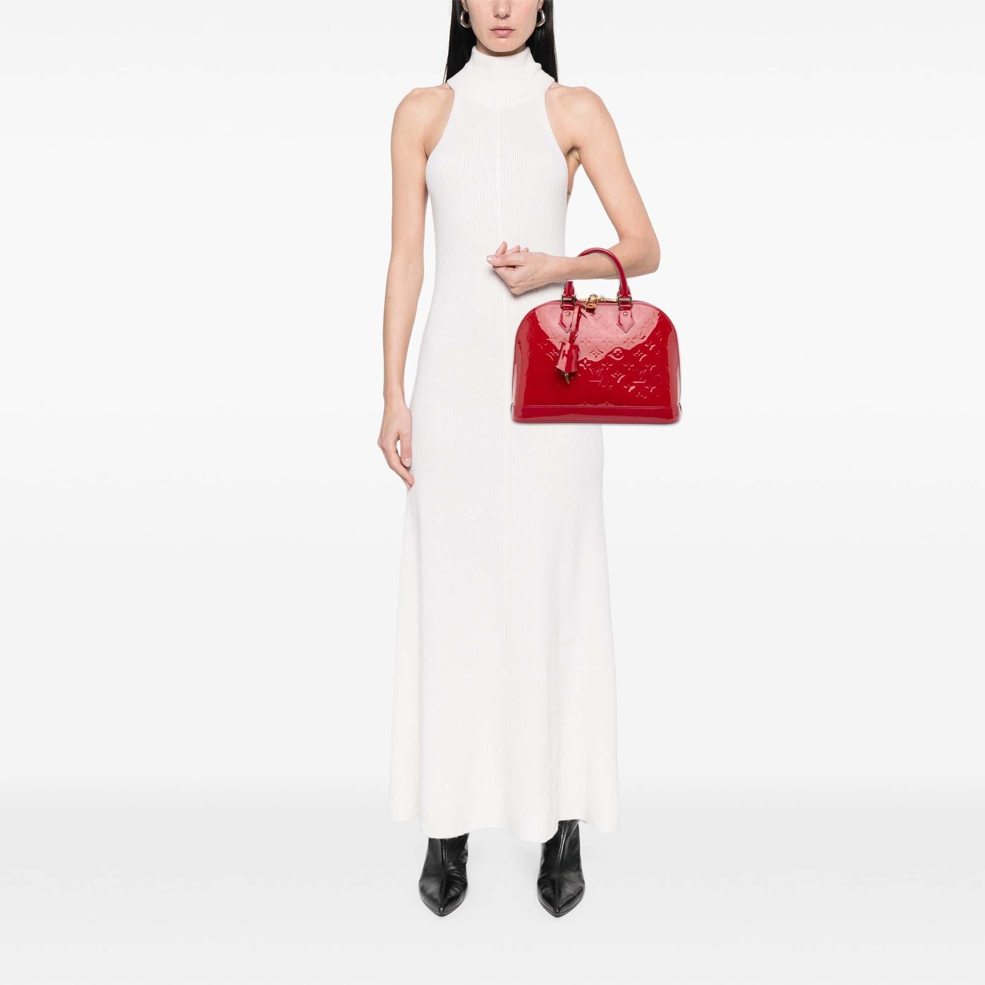 Louis Vuitton Monogram Vernis Alma PM