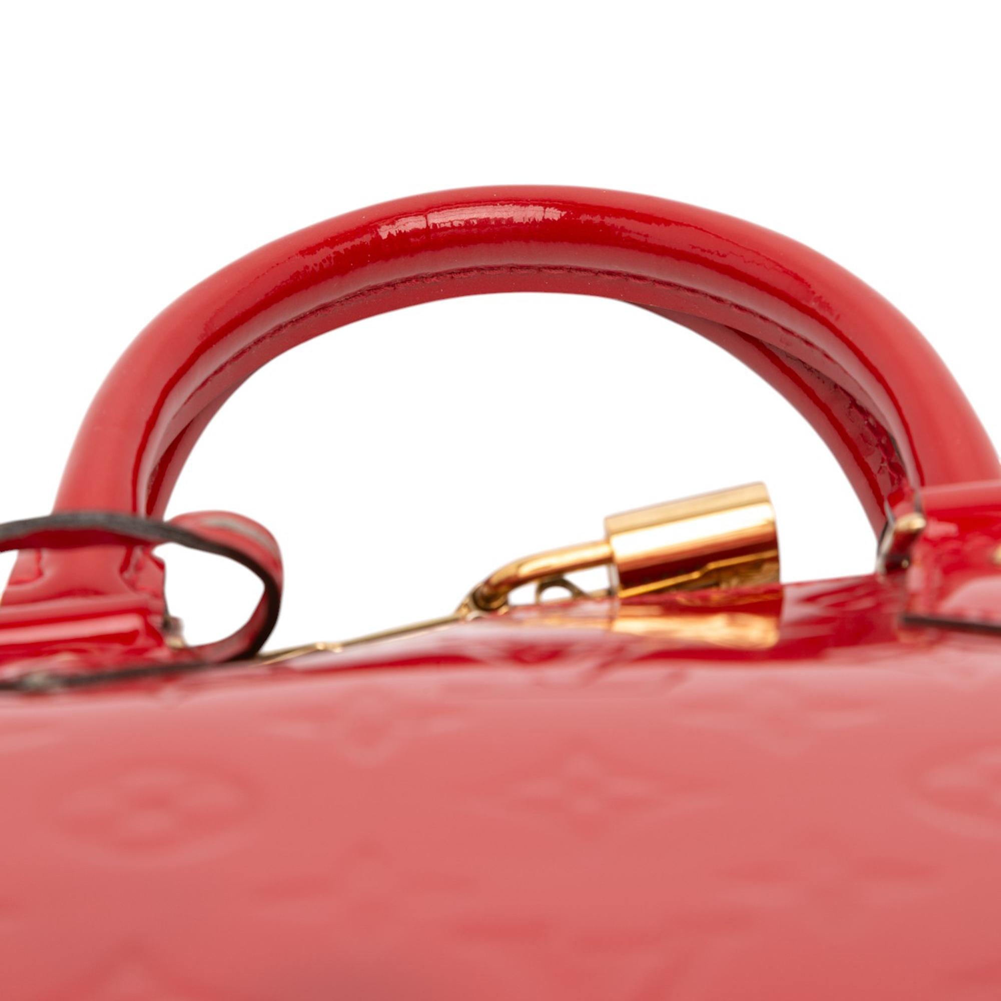 Louis Vuitton Monogram Vernis Alma PM