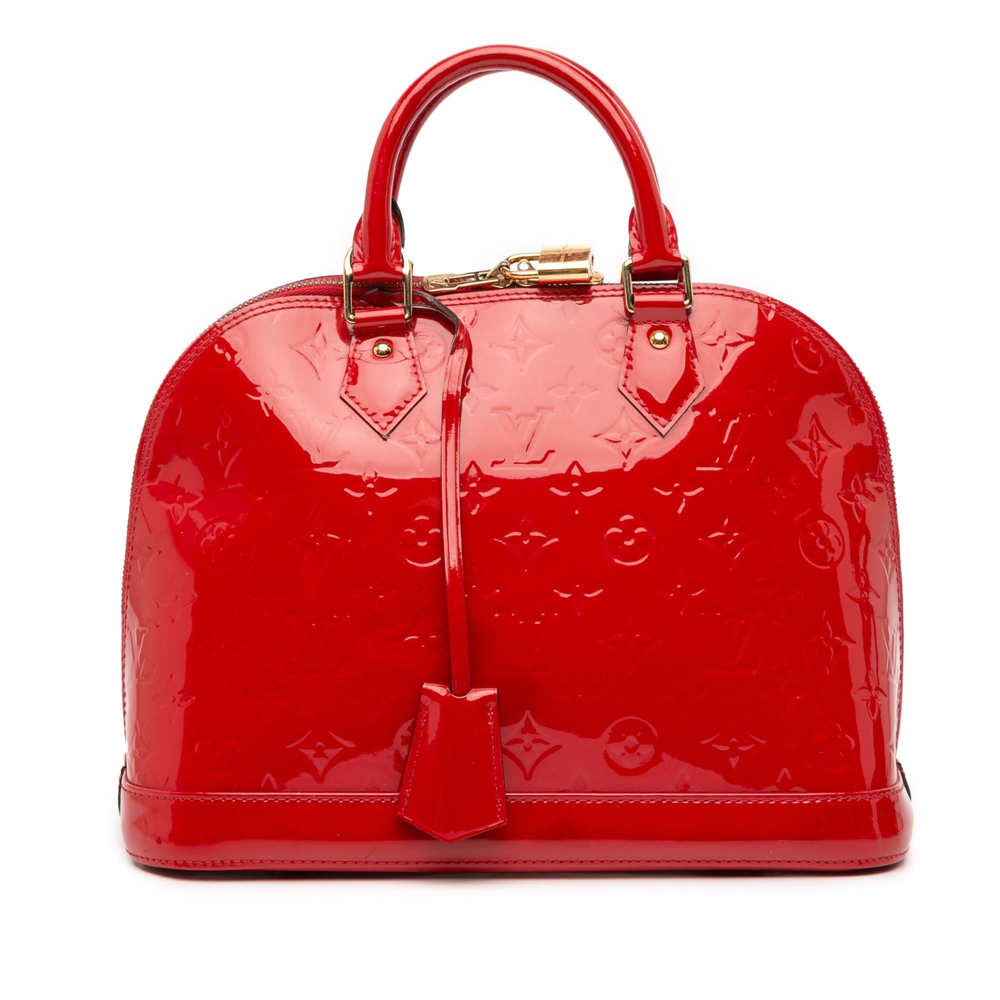 Louis Vuitton Monogram Vernis Alma PM