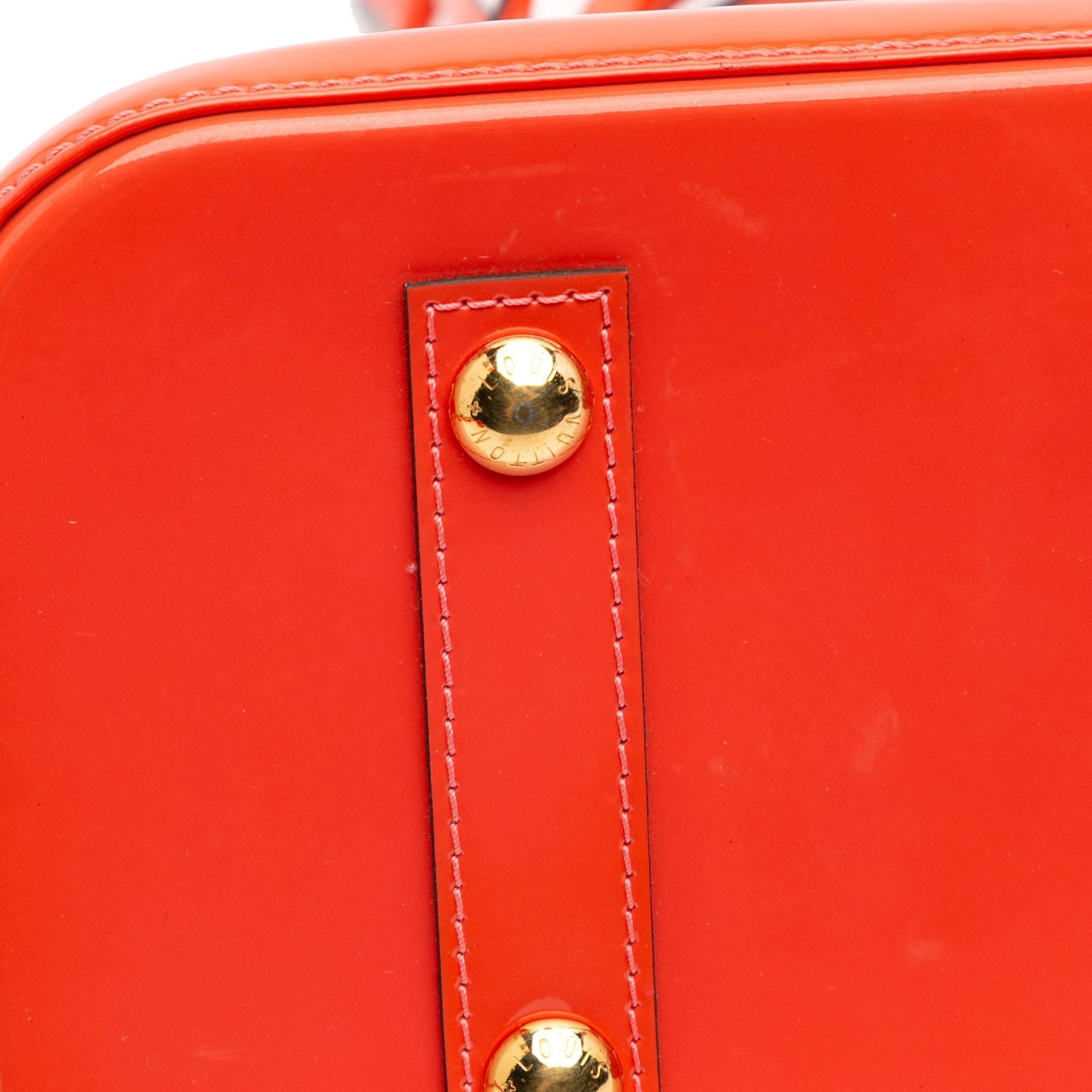 Louis Vuitton Monogram Vernis Alma PM