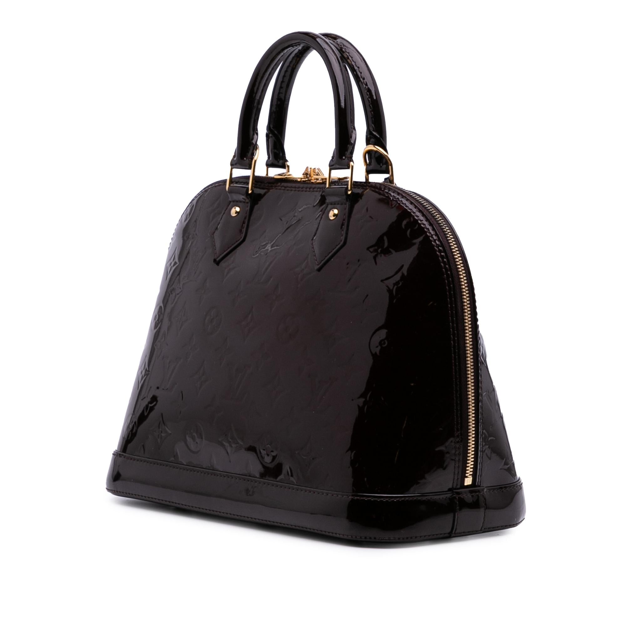 Louis Vuitton Monogram Vernis Alma PM