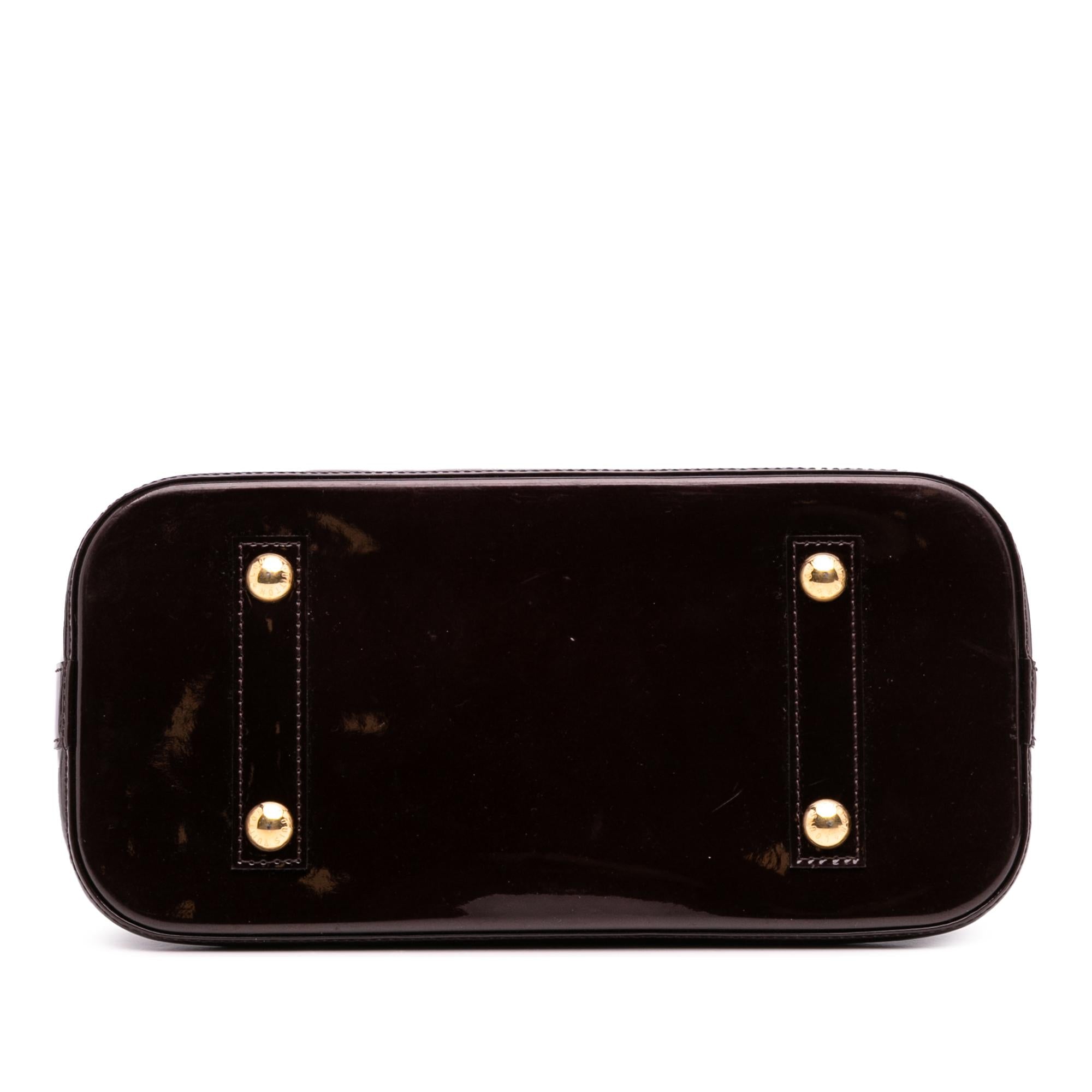 Louis Vuitton Monogram Vernis Alma PM