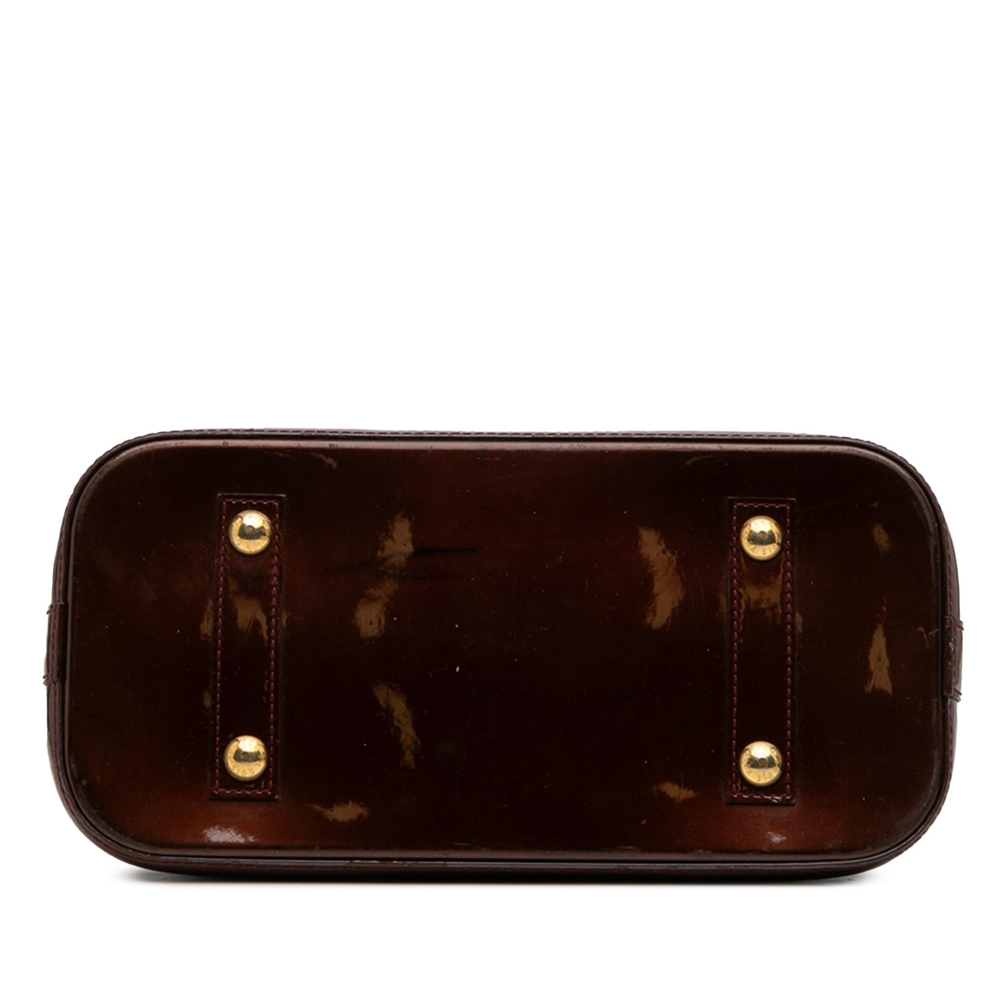 Louis Vuitton Monogram Vernis Alma PM