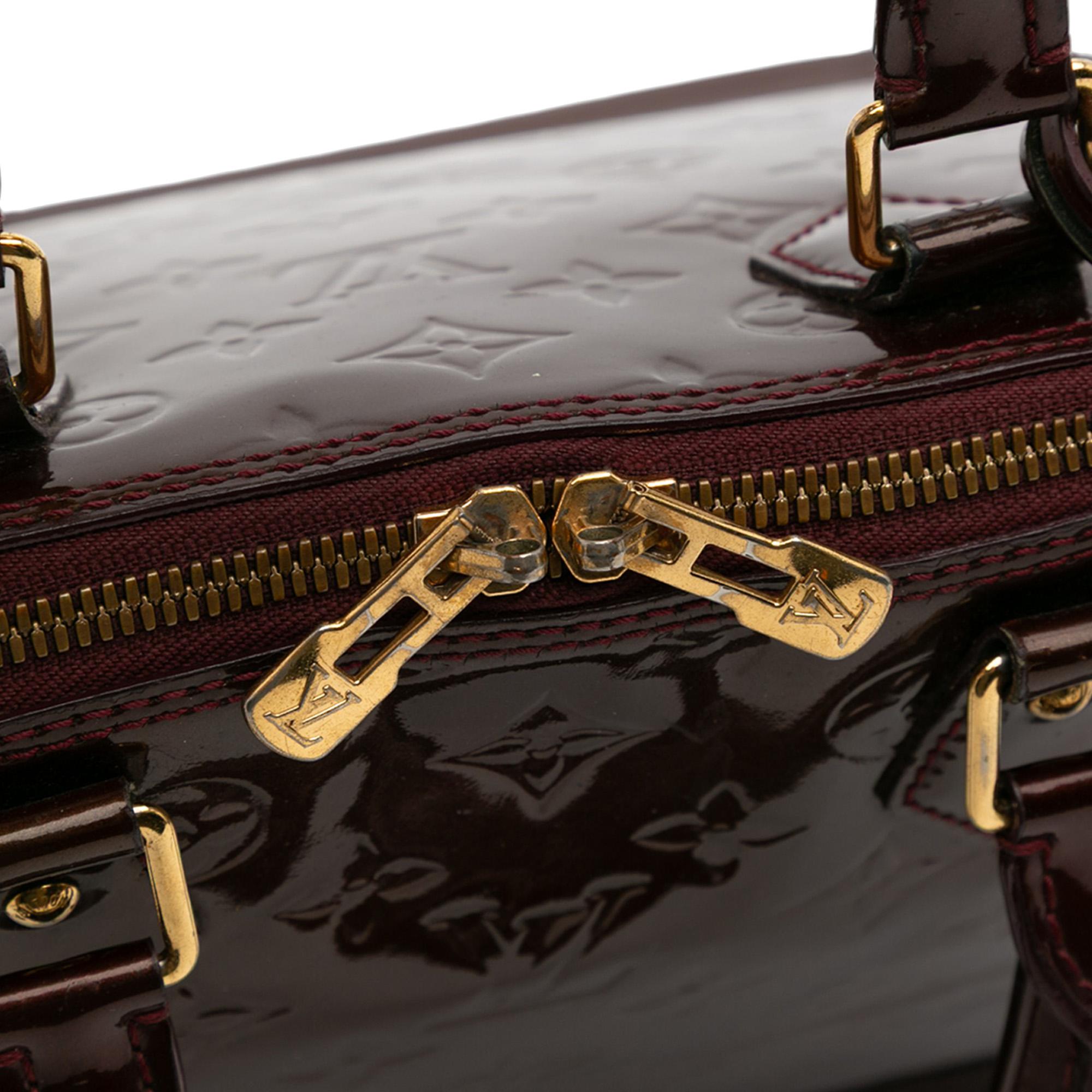 Louis Vuitton Monogram Vernis Alma PM