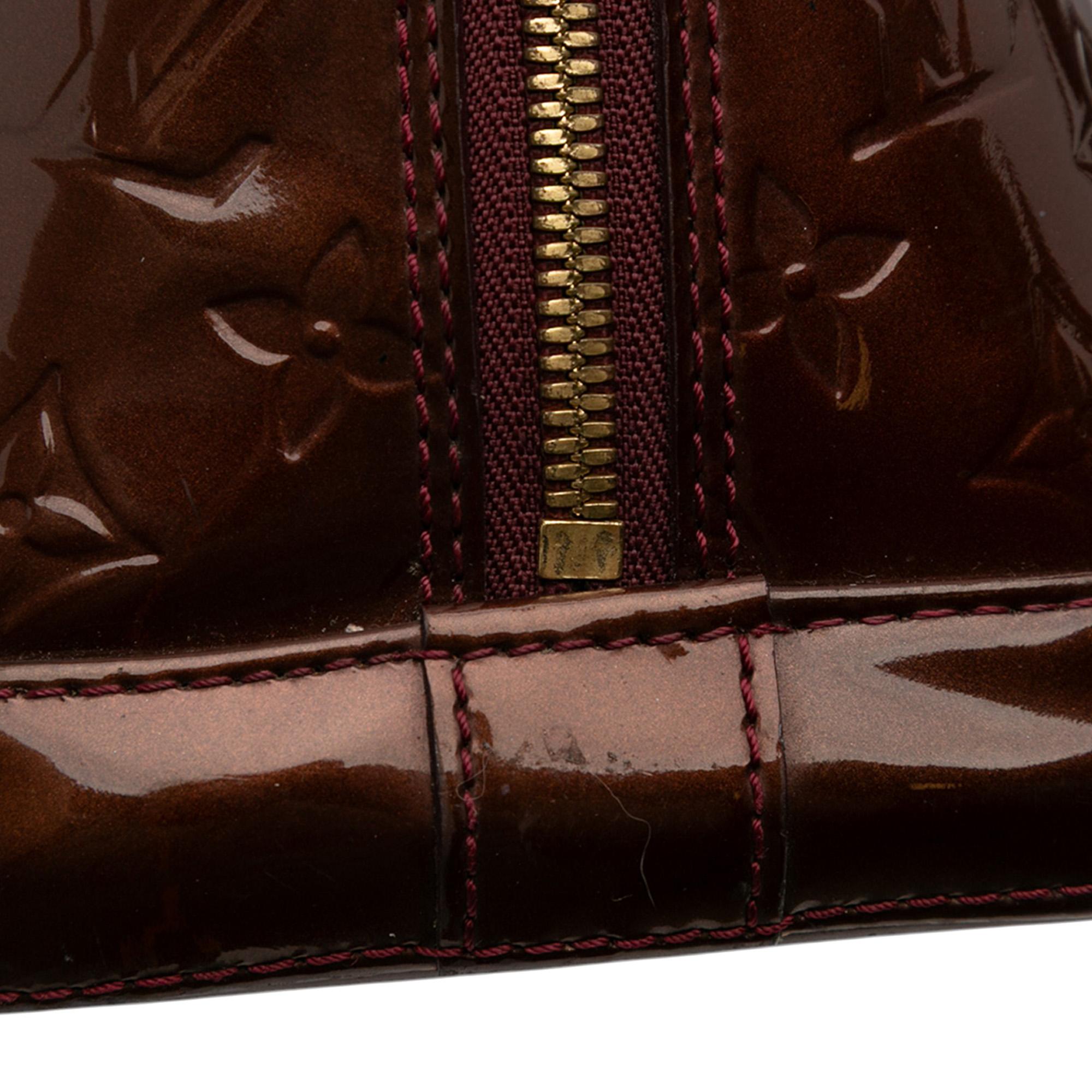 Louis Vuitton Monogram Vernis Alma PM
