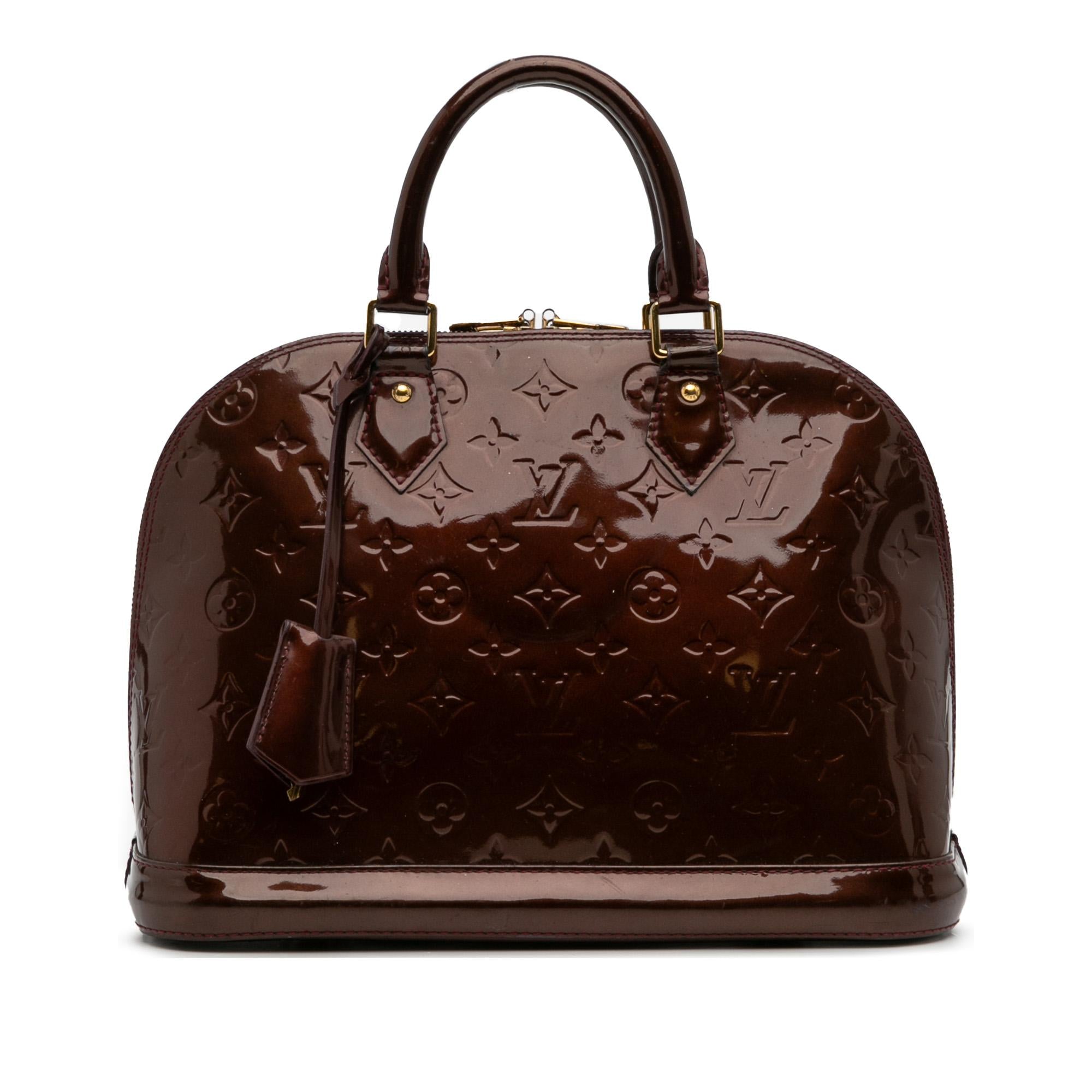 Louis Vuitton Monogram Vernis Alma PM
