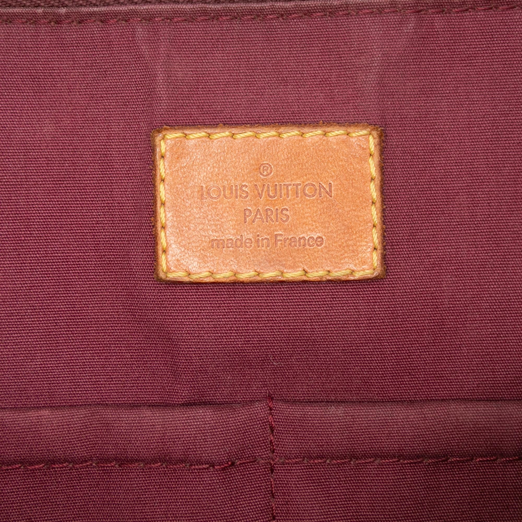 Louis Vuitton Monogram Vernis Alma PM