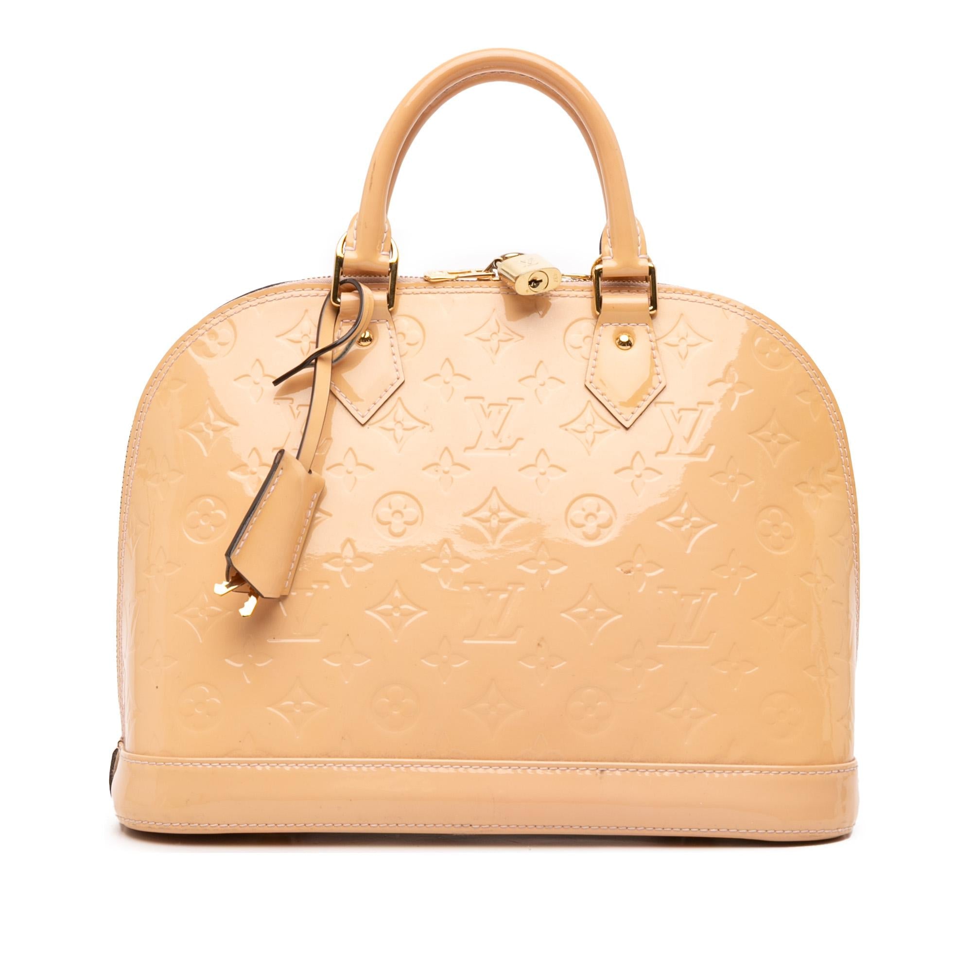 Louis Vuitton Monogram Vernis Alma PM