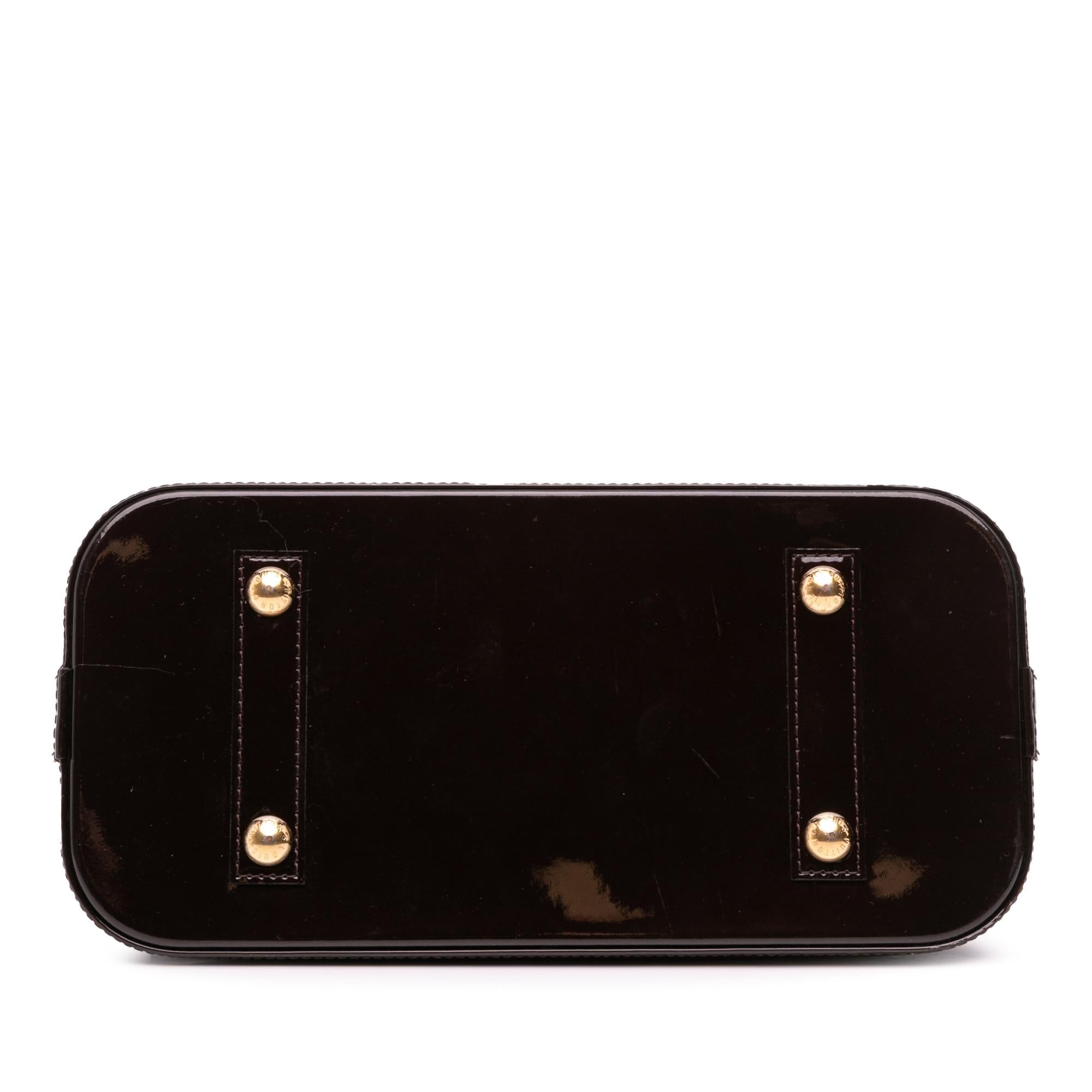 Louis Vuitton Monogram Vernis Alma PM