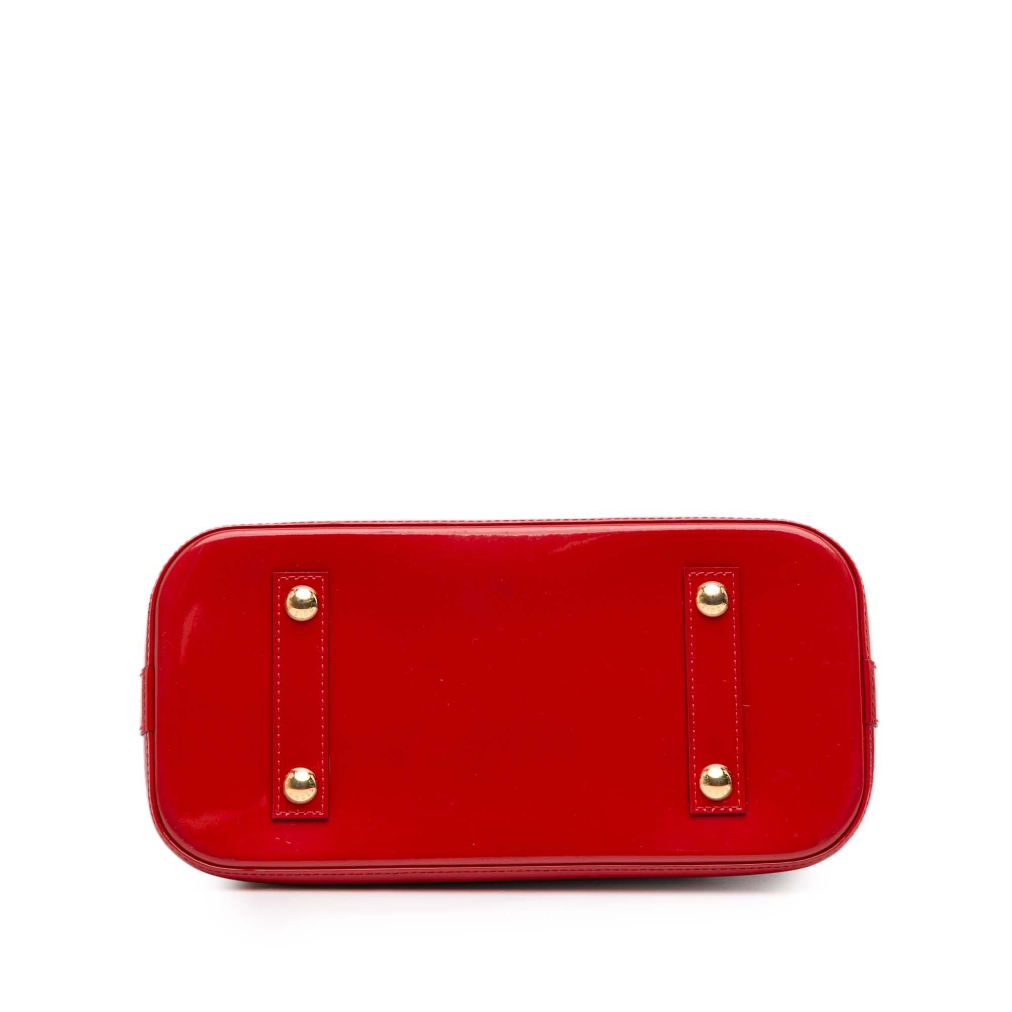Louis Vuitton Monogram Vernis Alma PM